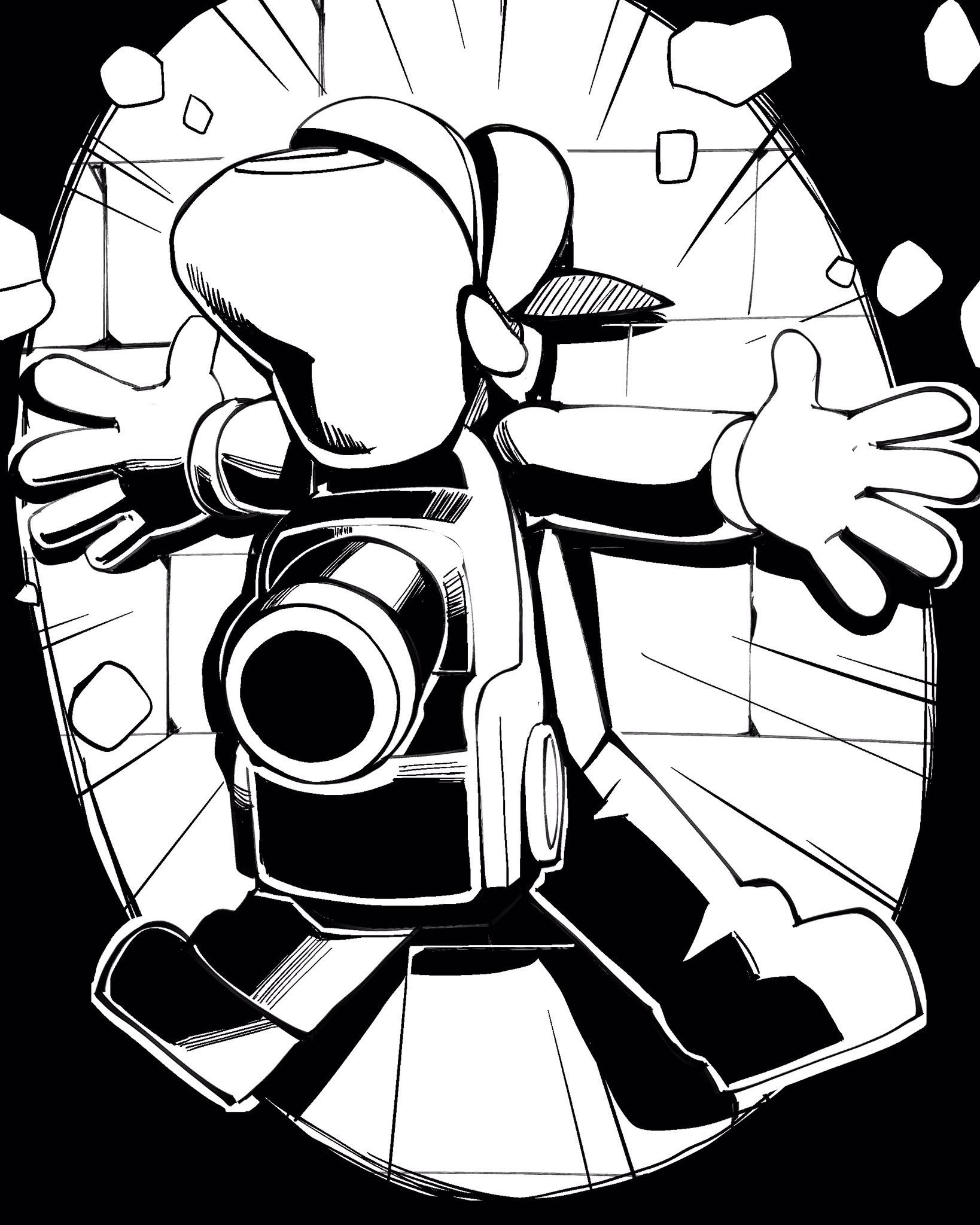 Inktober 2 - Luigi's Mansion hentai manga picture 20