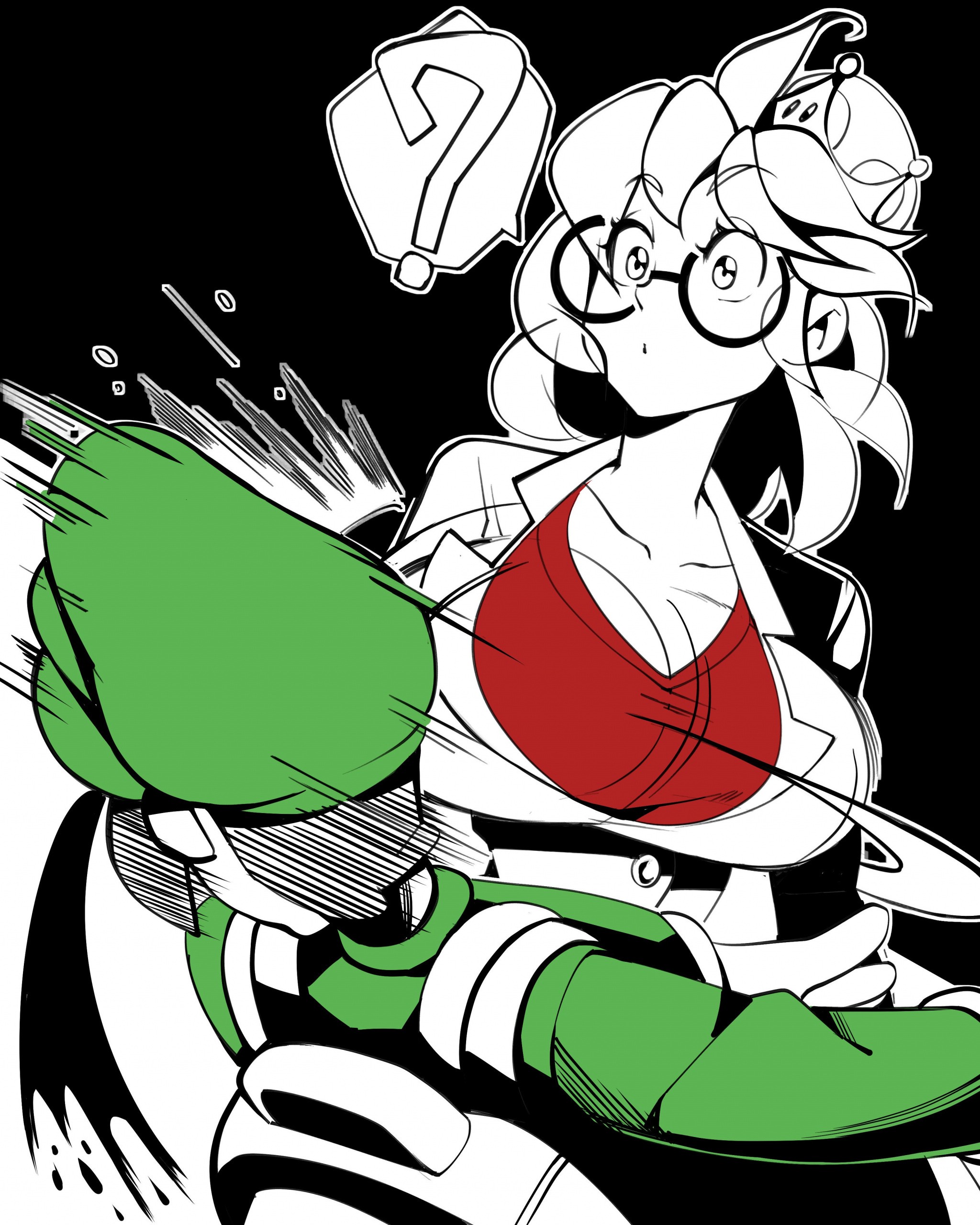 Inktober 2 - Luigi's Mansion hentai manga picture 37
