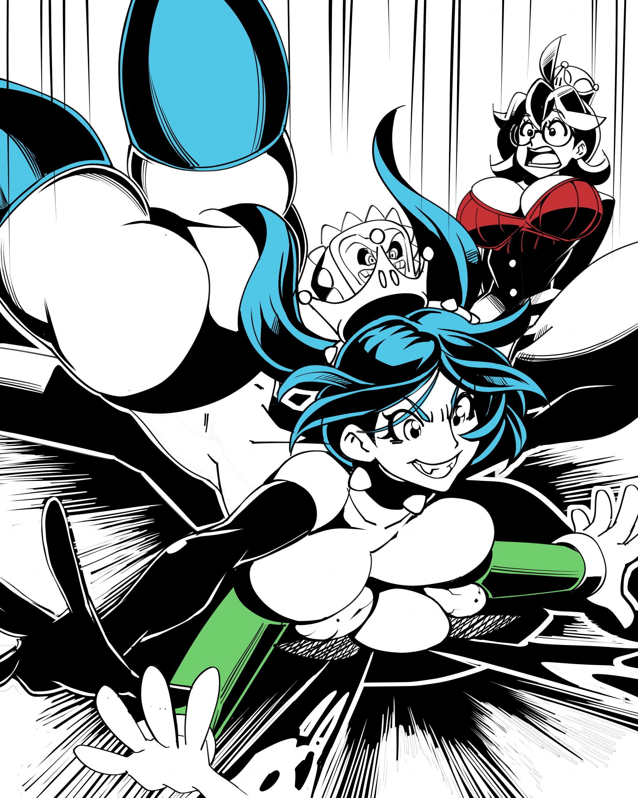 Inktober 2 - Luigi's Mansion hentai manga picture 44