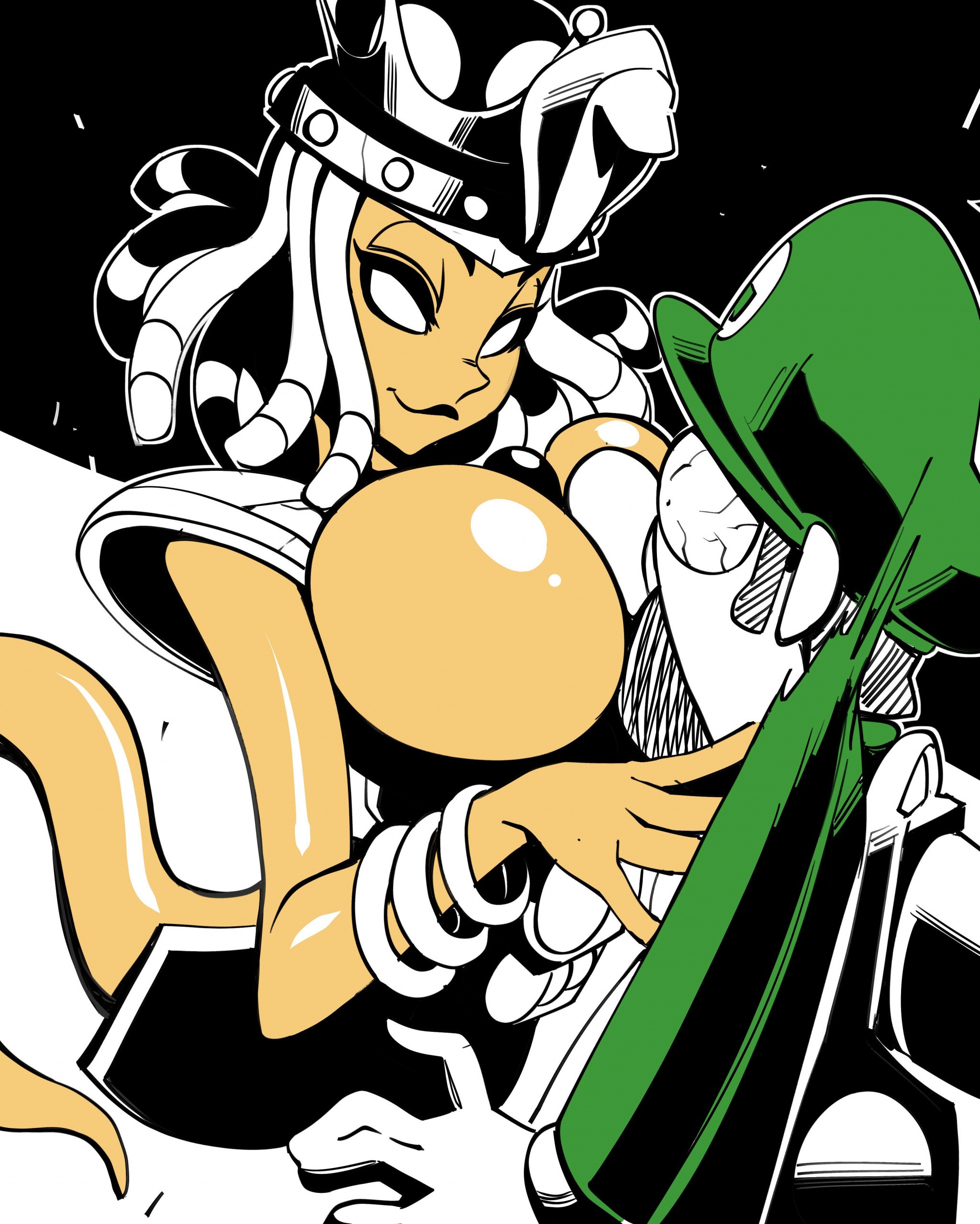 Inktober 2 - Luigi's Mansion hentai manga picture 59