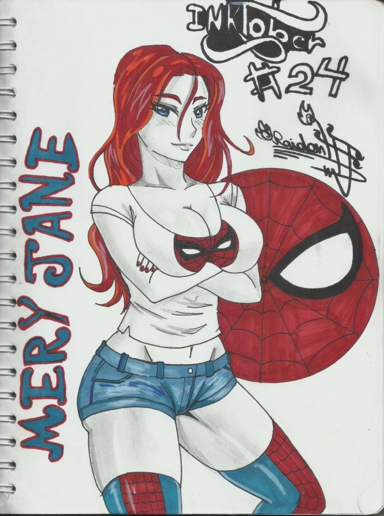 Inktober: Venom x MJ porn comic picture 1