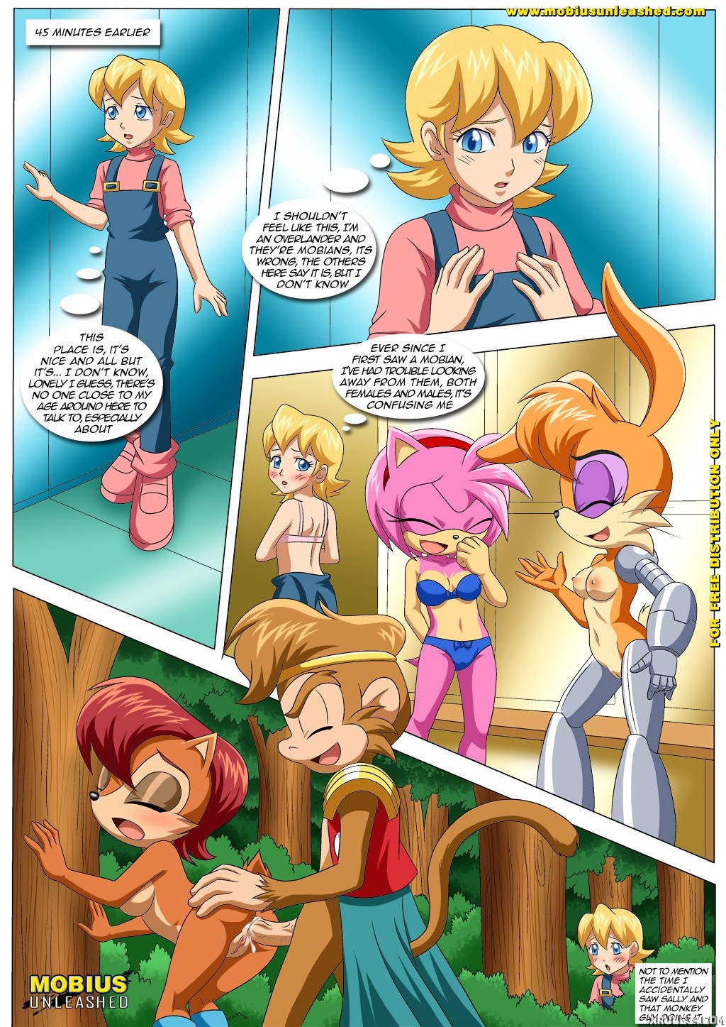 Interspecies fun porn comic picture 3