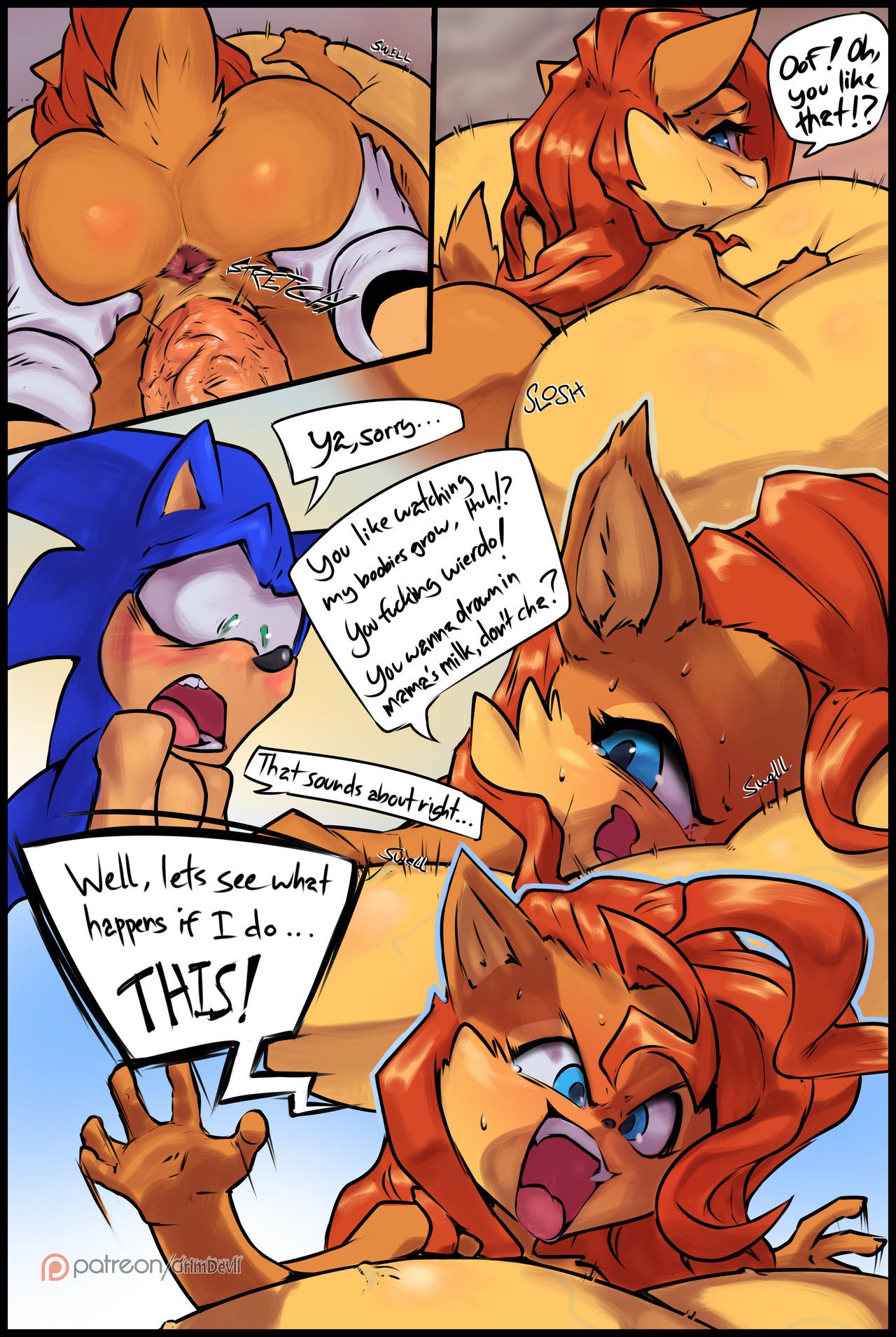 It Begins! Is back porn comic picture 21