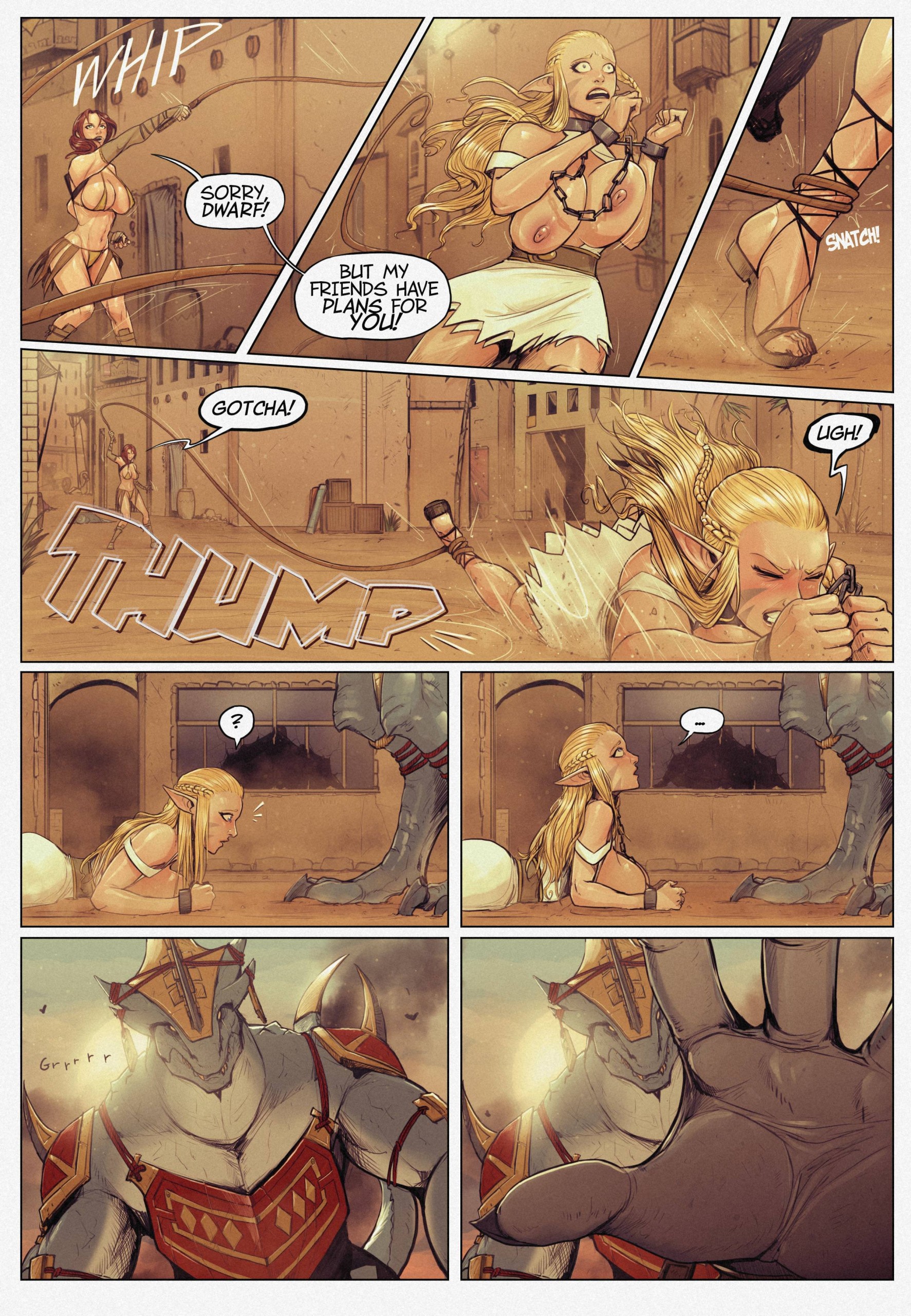 It's a Pleasure to Serve porn comic picture 5