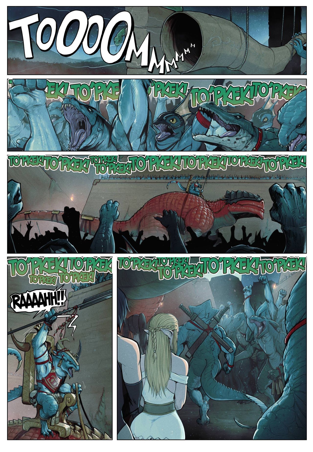 It's a Pleasure to Serve porn comic picture 7