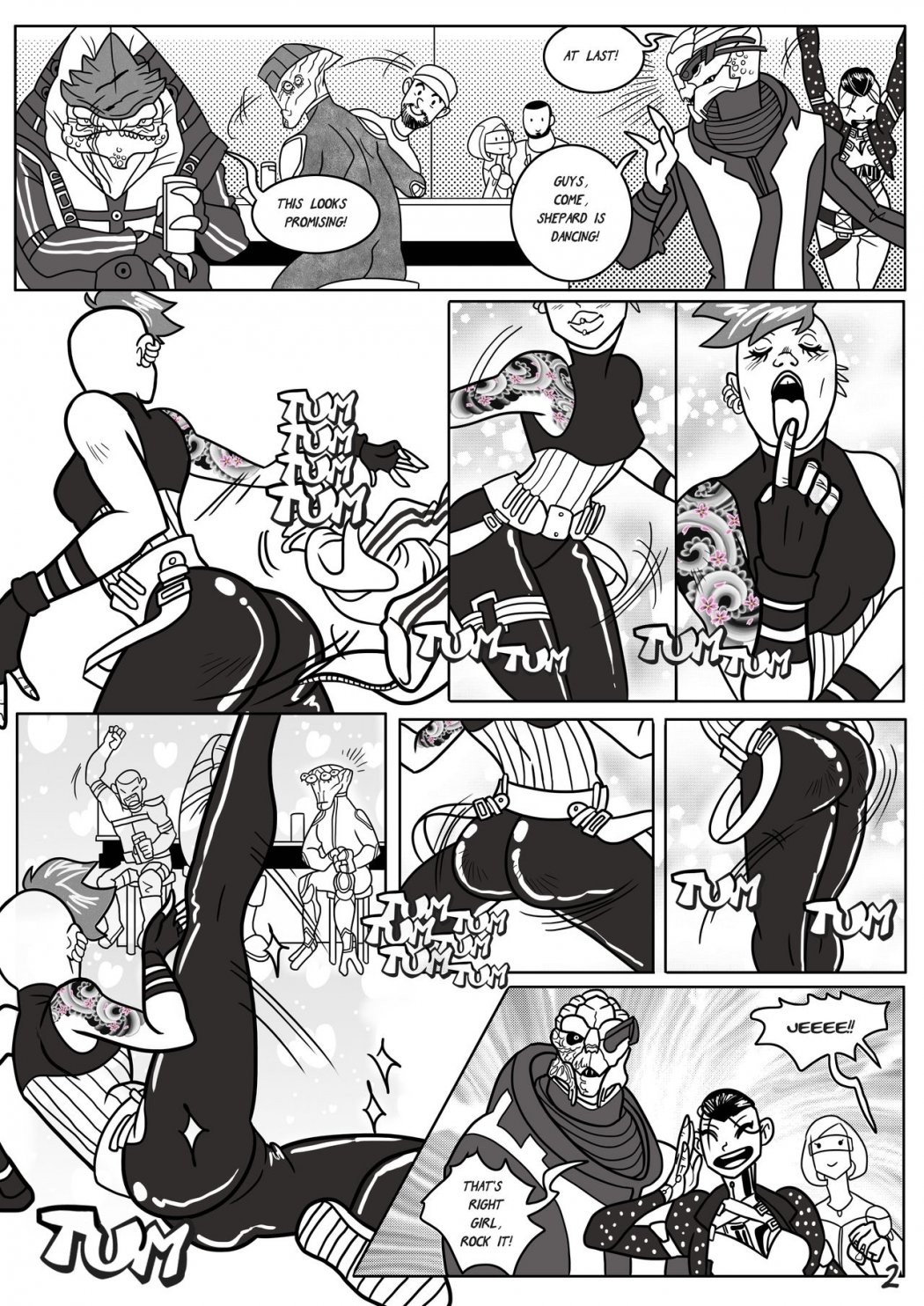 Javik Romance porn comic picture 5
