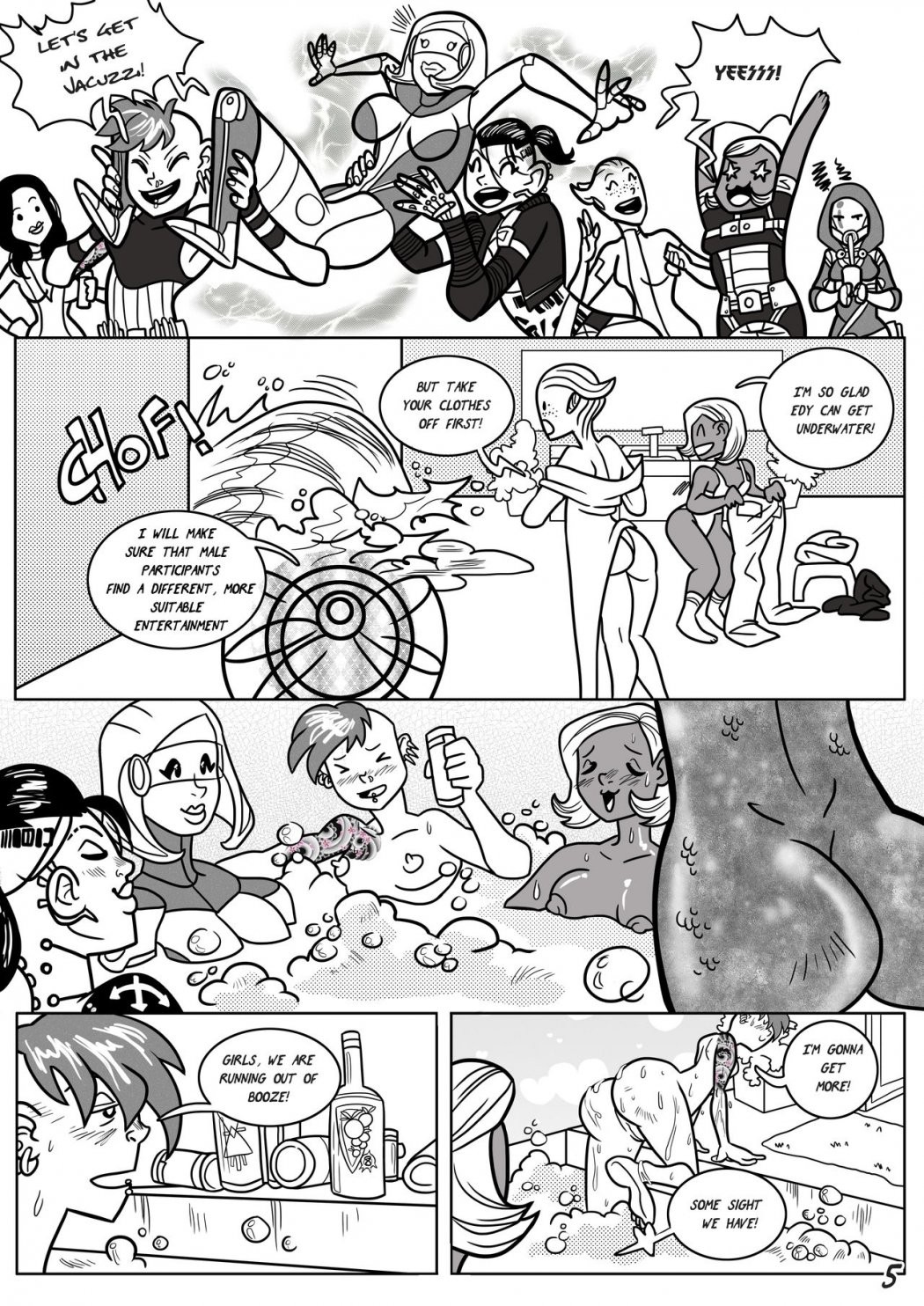 Javik Romance porn comic picture 8