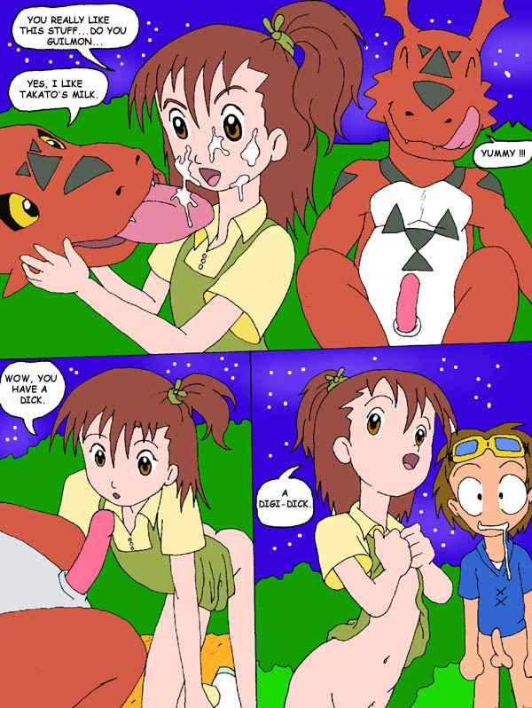 Juri, Meet Guilmon porn comic picture 13