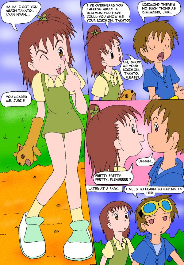 Juri, Meet Guilmon porn comic picture 3