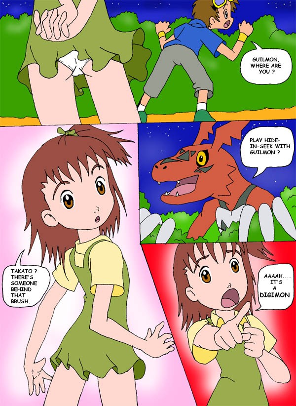 Juri, Meet Guilmon porn comic picture 4