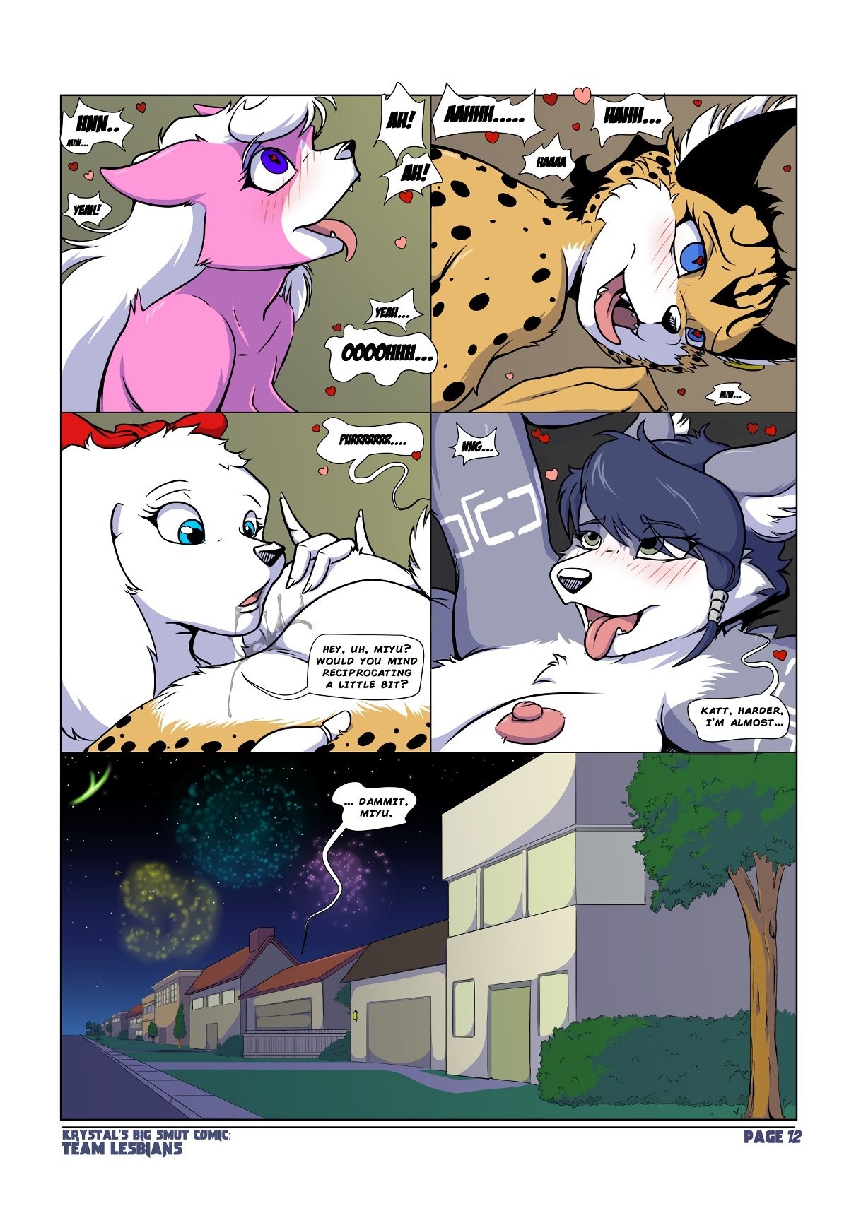 KBT - Team Lesbians porn comic picture 12