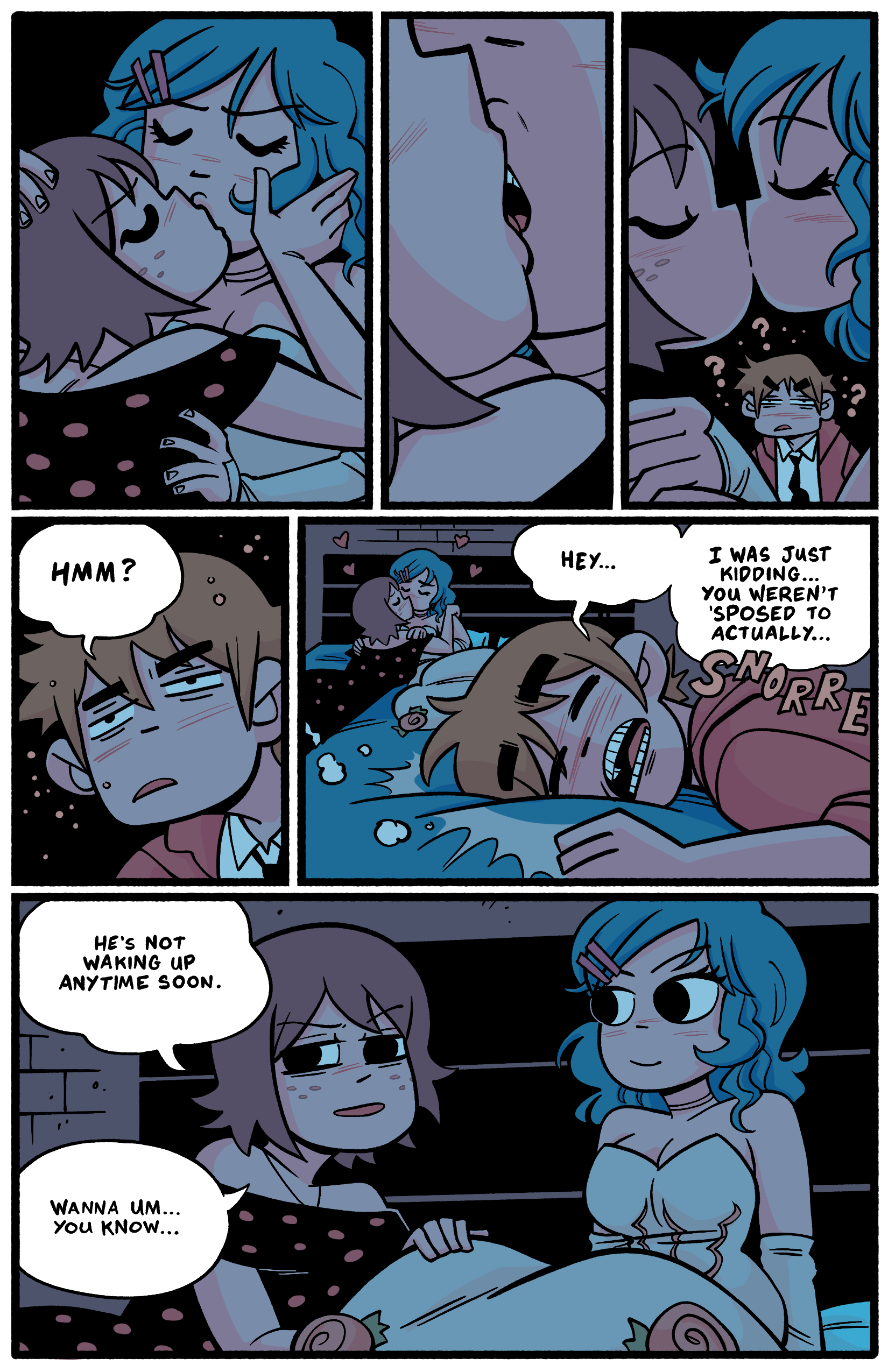 Kim and Ramona porn comic picture 2