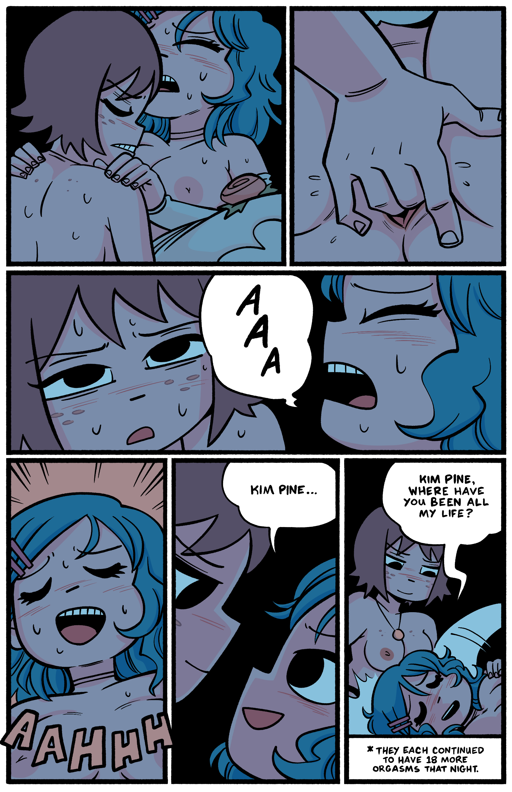 Kim and Ramona porn comic picture 6