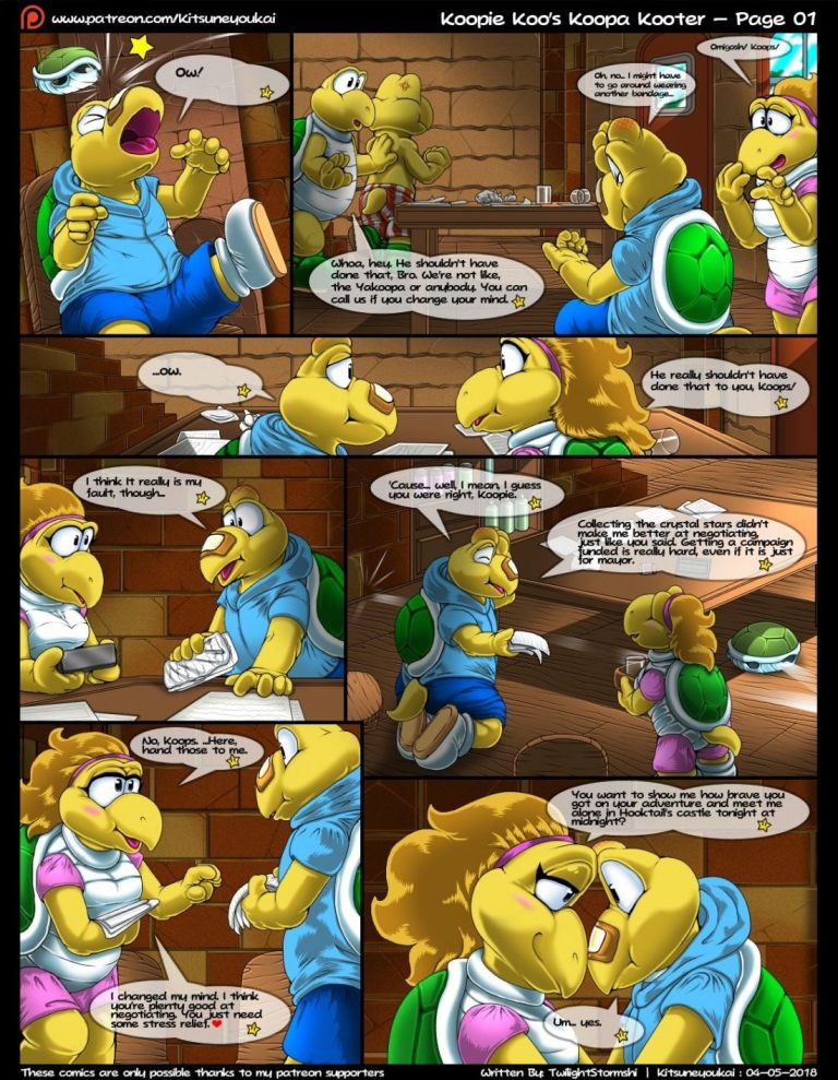 Koopie Koo's Koopa Kooter porn comic picture 1