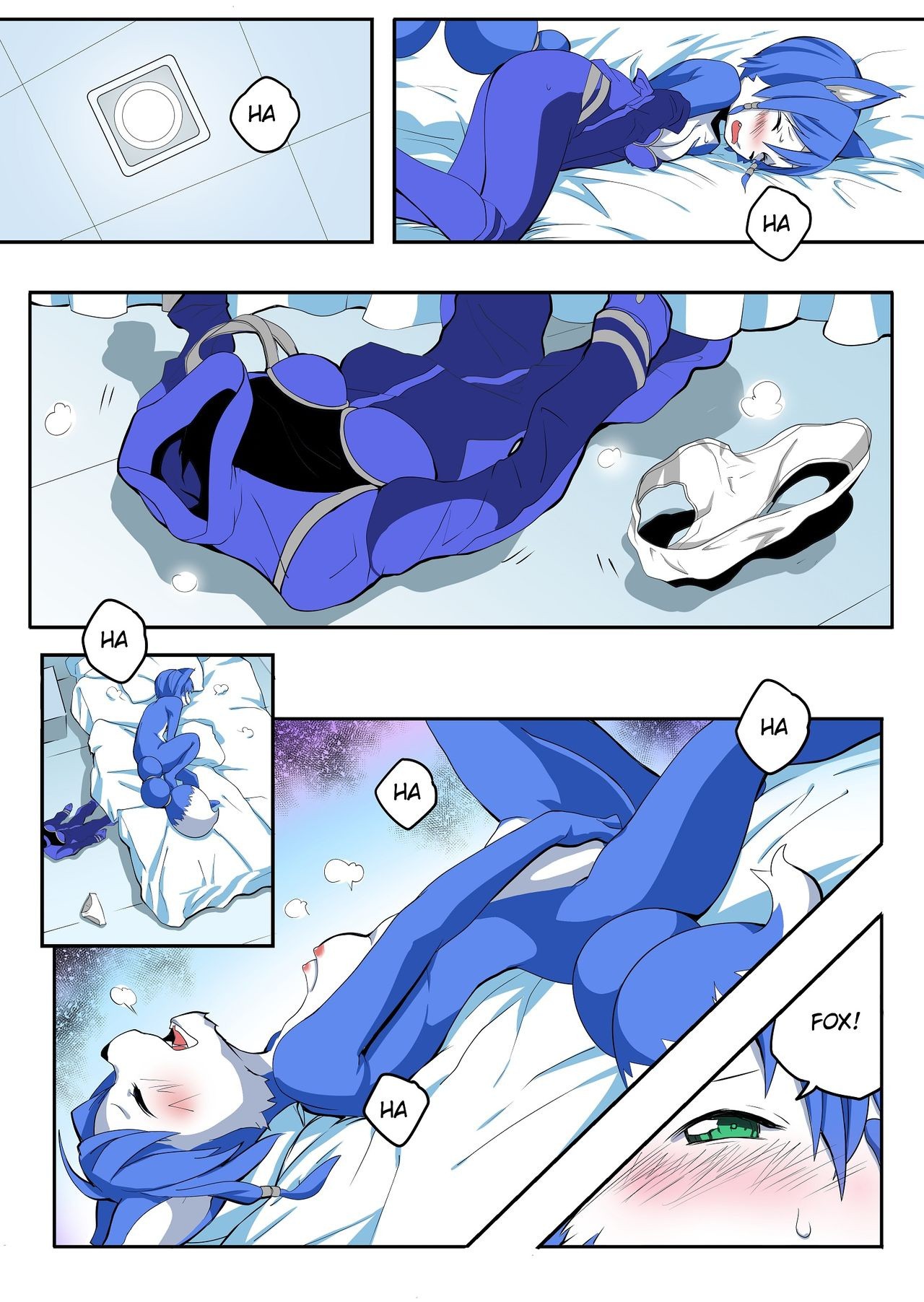 Krystal and Fox porn comic picture 13