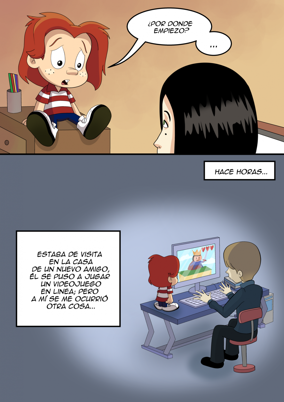 La Prueba Prohibida porn comic picture 5