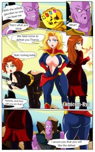 Las Vengadoras porn comic picture 1