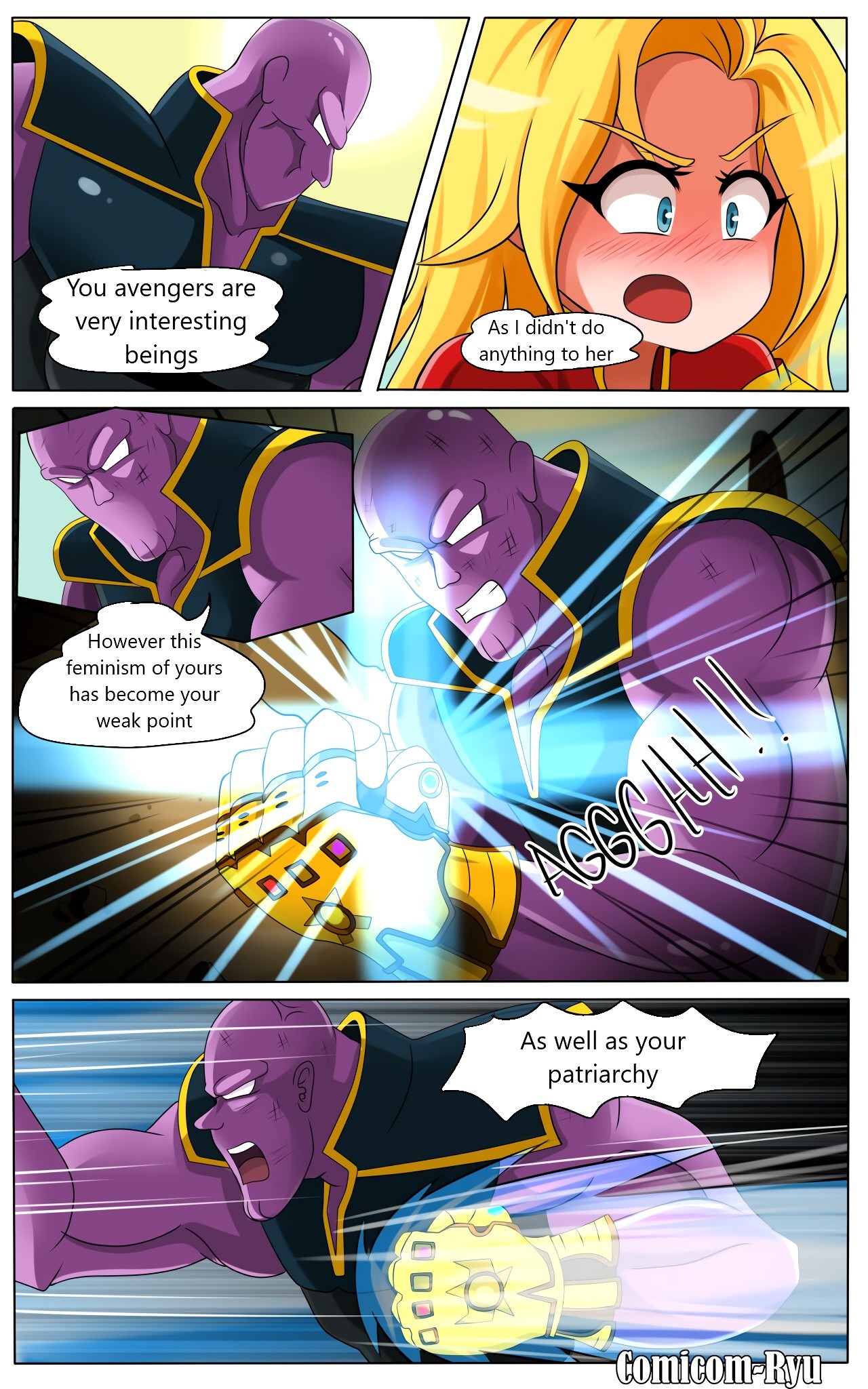 Las Vengadoras porn comic picture 23