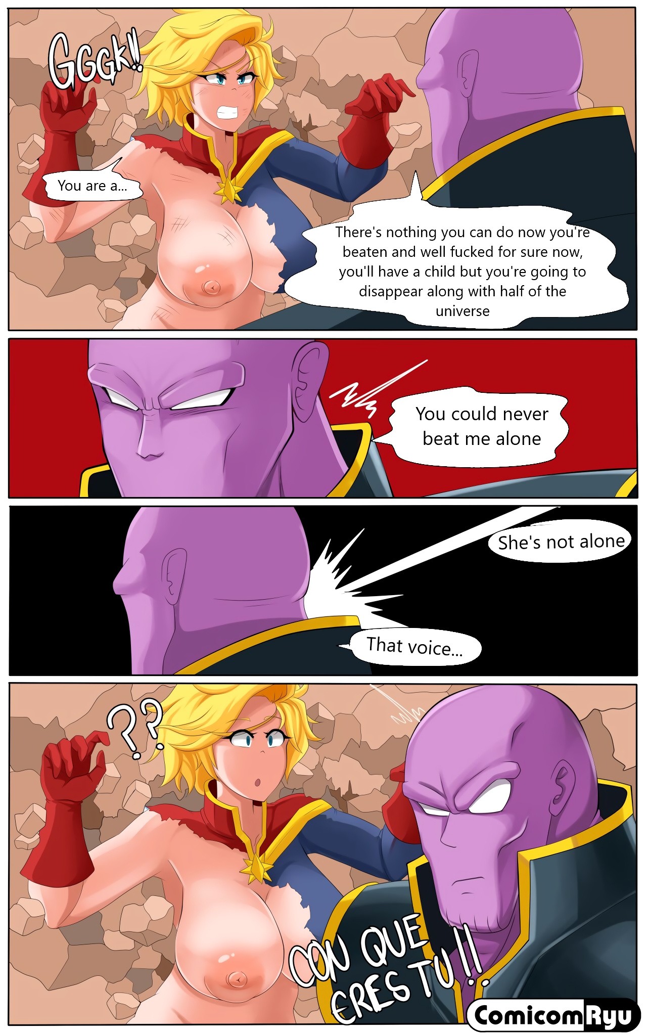 Las Vengadoras porn comic picture 35