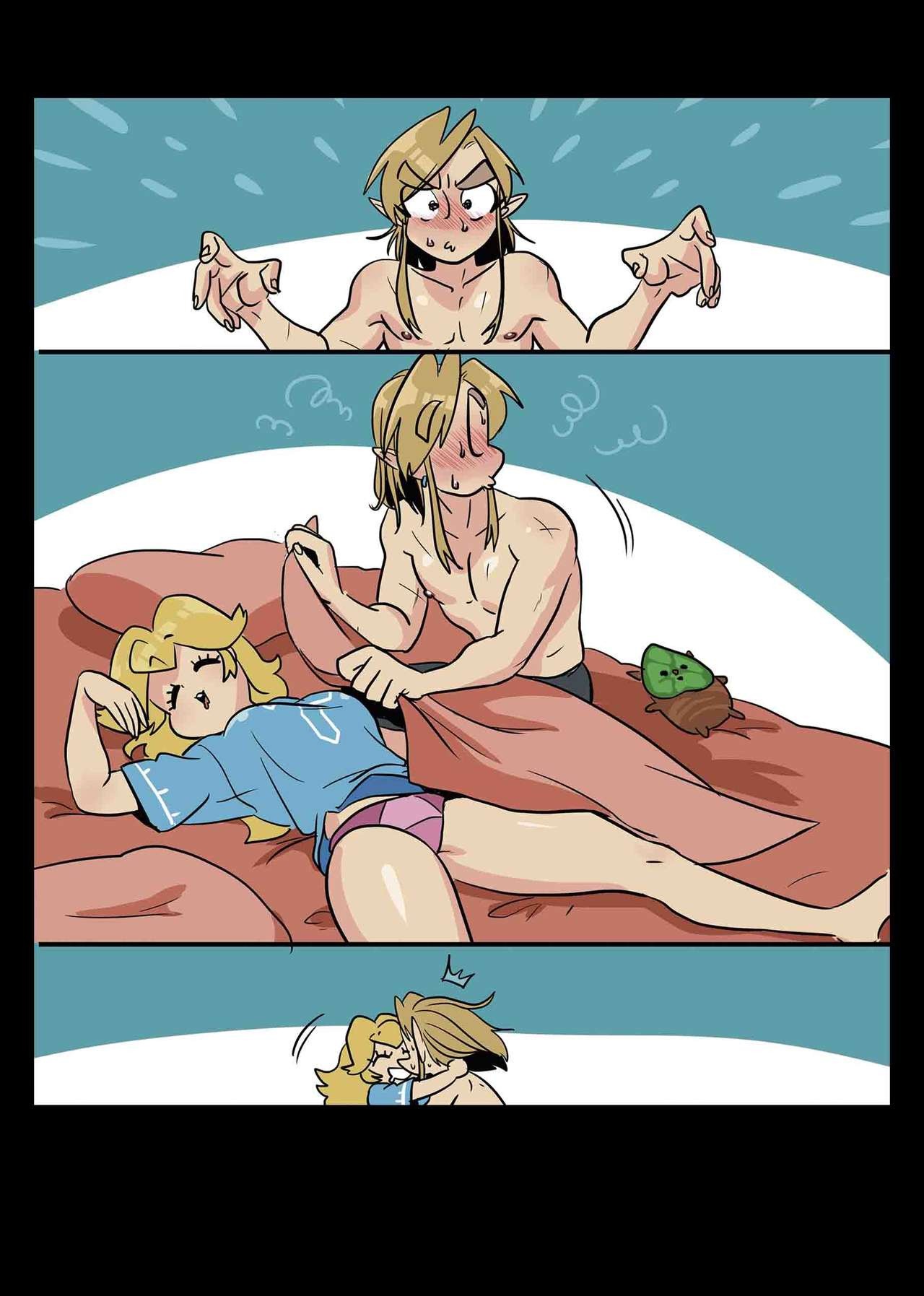 Link x Peach SunShine porn comic picture 11