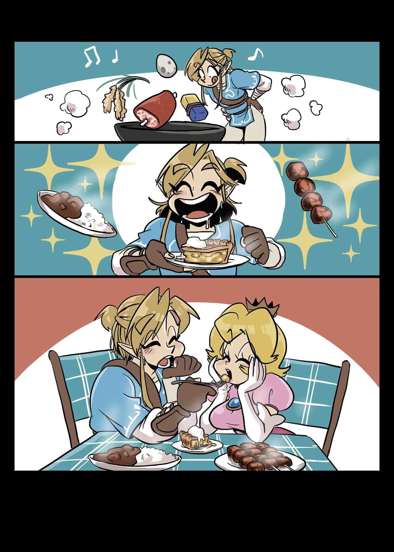Link x Peach SunShine porn comic picture 20