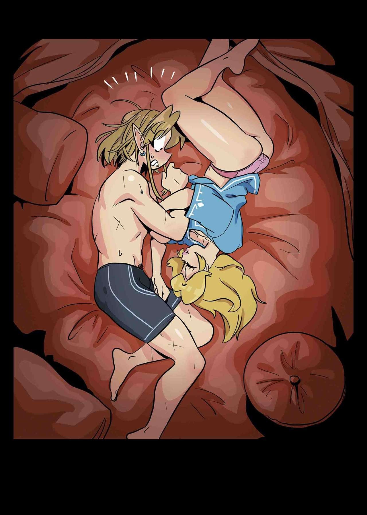 Link x Peach SunShine porn comic picture 9