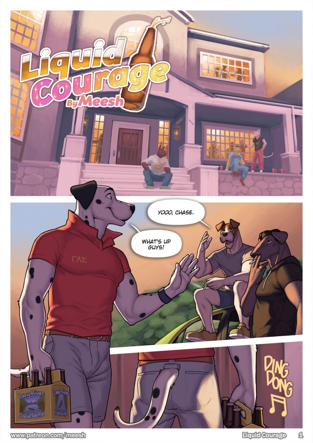 Liquid Courage porn comic picture 2