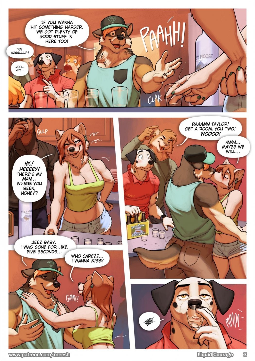 Liquid Courage porn comic picture 4