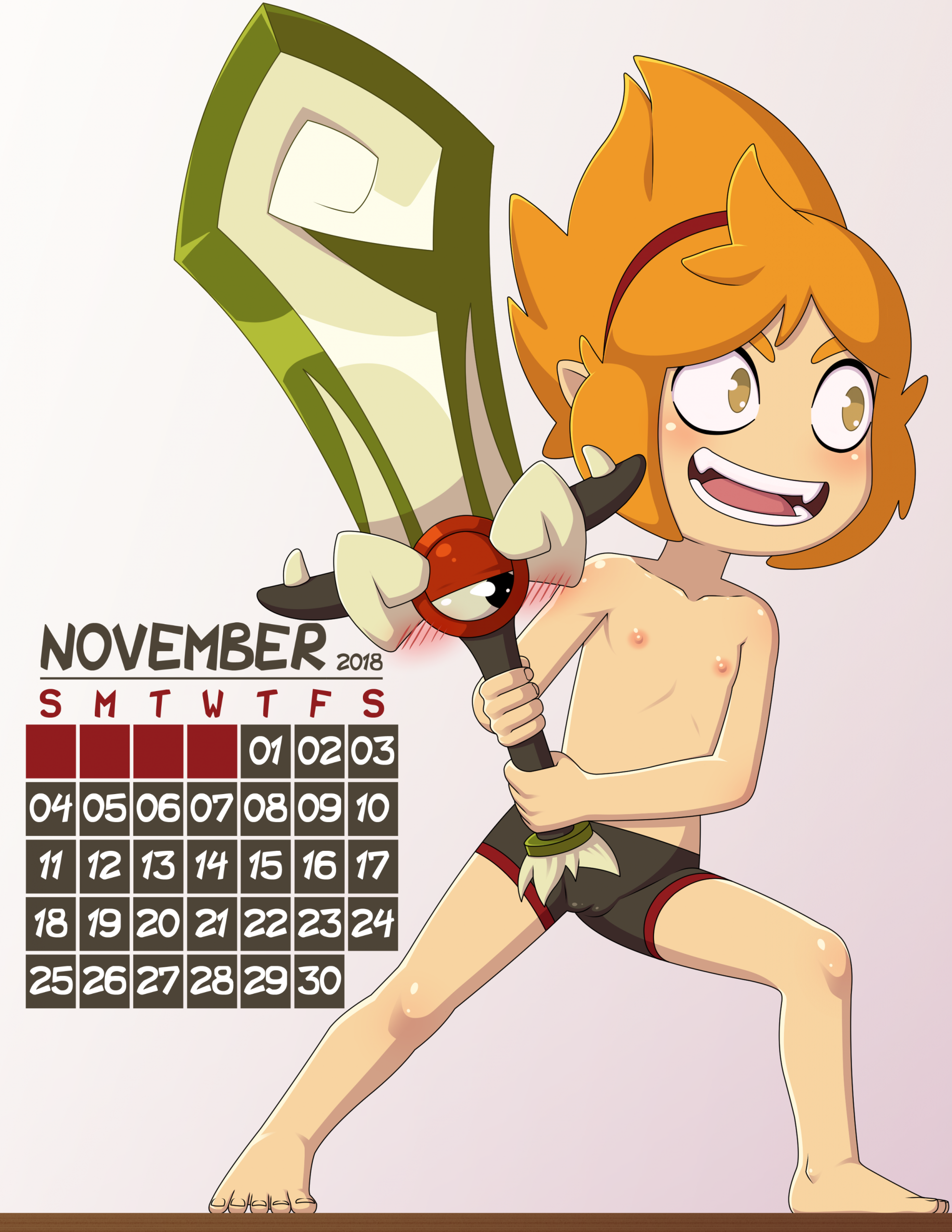 Loli Club Calendar 2018 porn comic picture 11