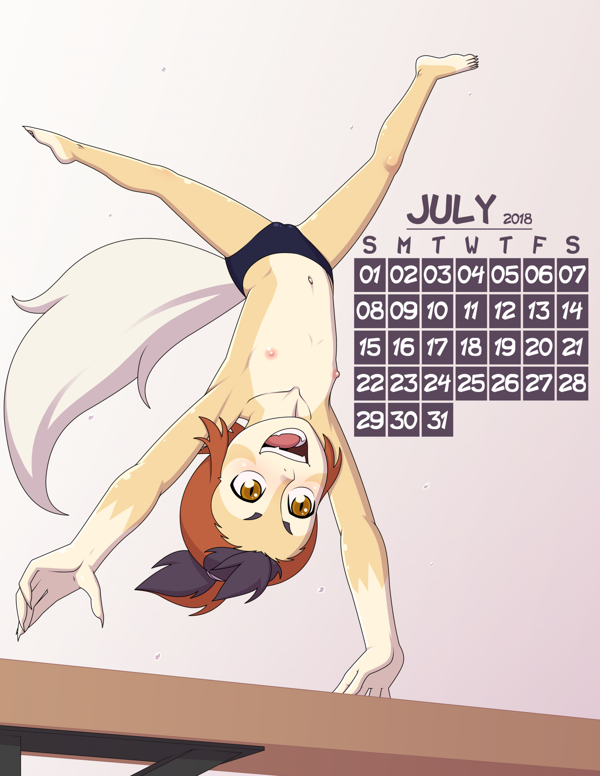 Loli Club Calendar 2018 porn comic picture 7