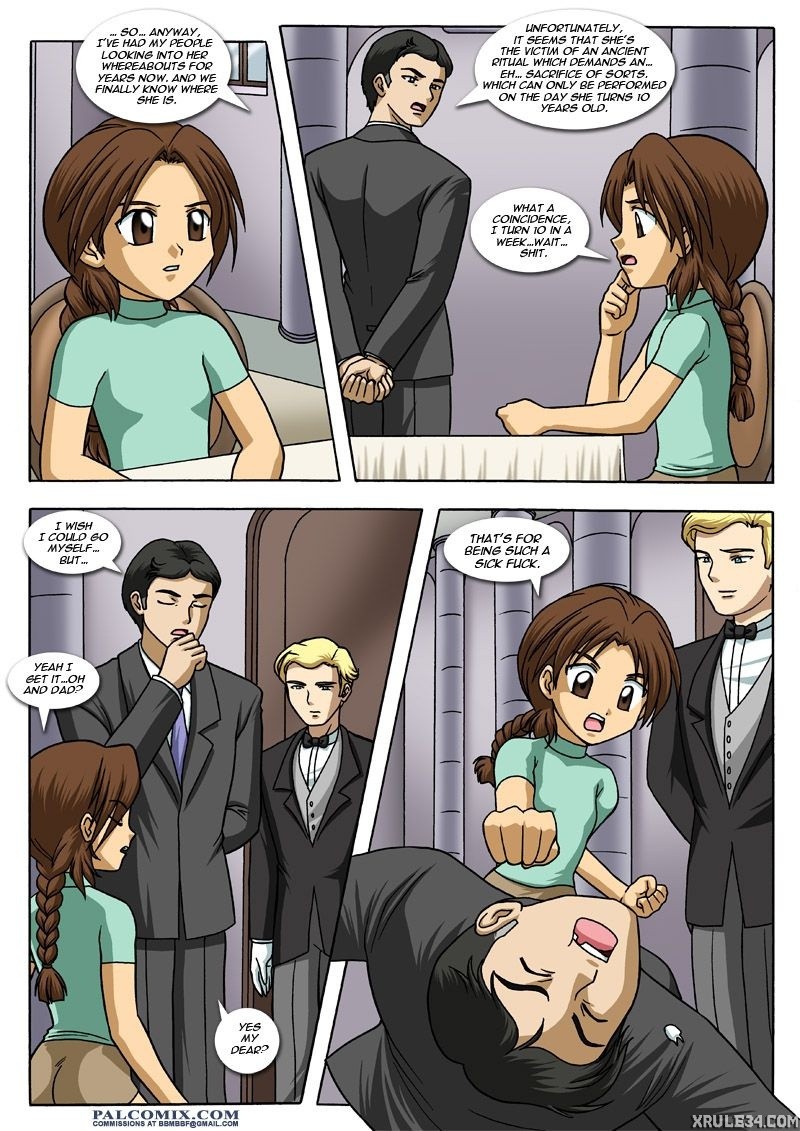 Loli Raider: The Lost Twin porn comic picture 10