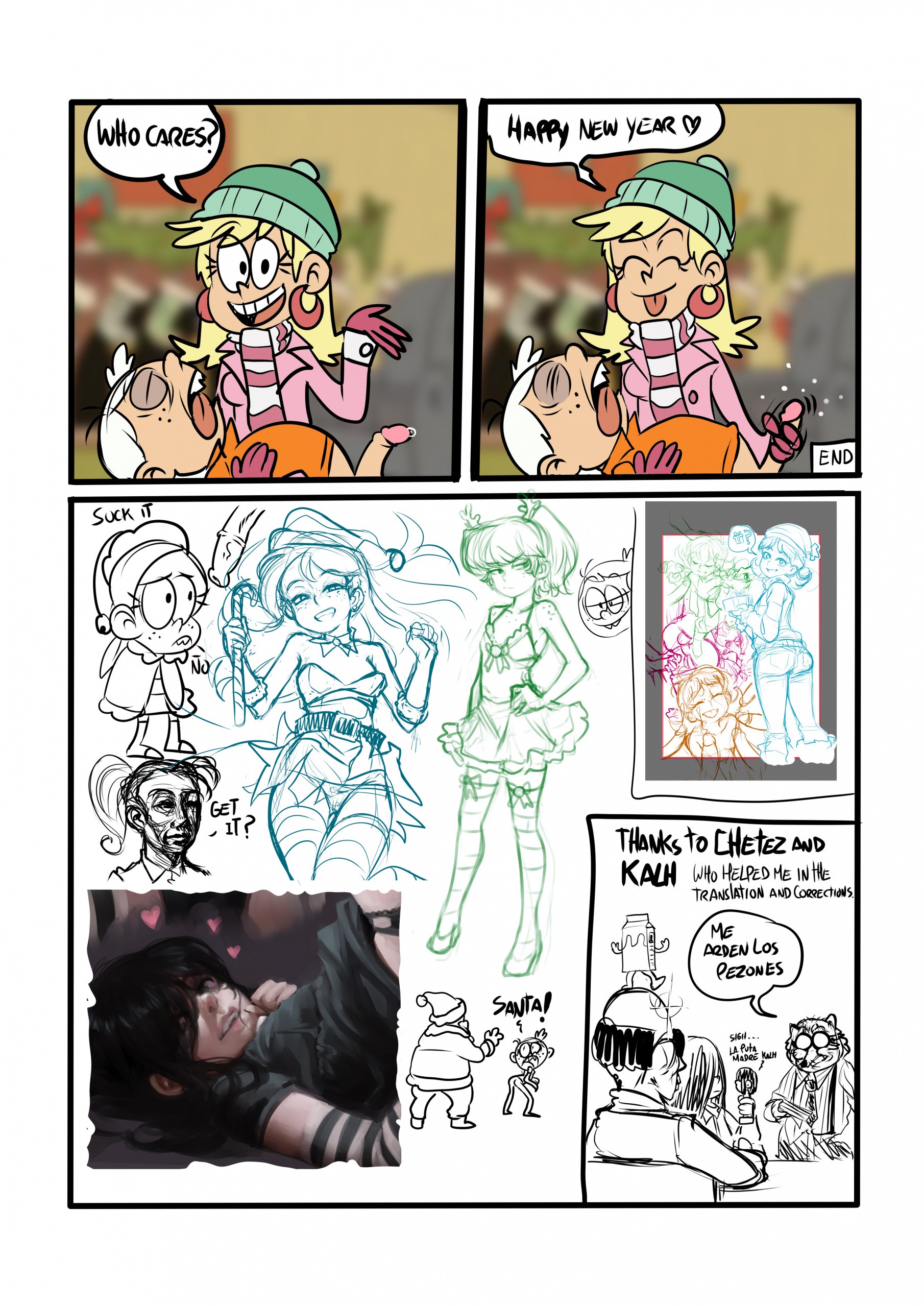 Loud Holidays hentai manga picture 11