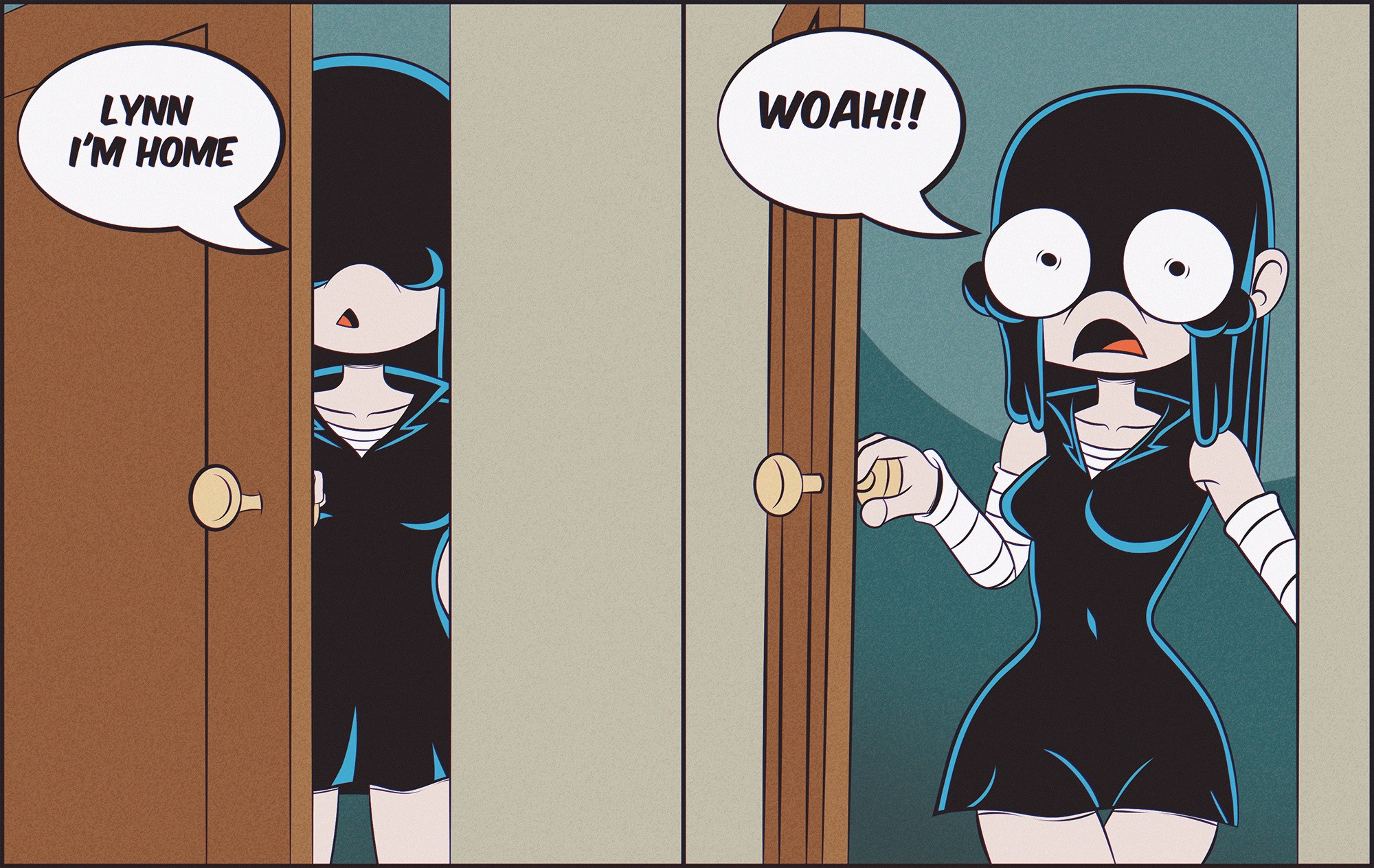 Loud Siblings Threesome porn comic picture 4