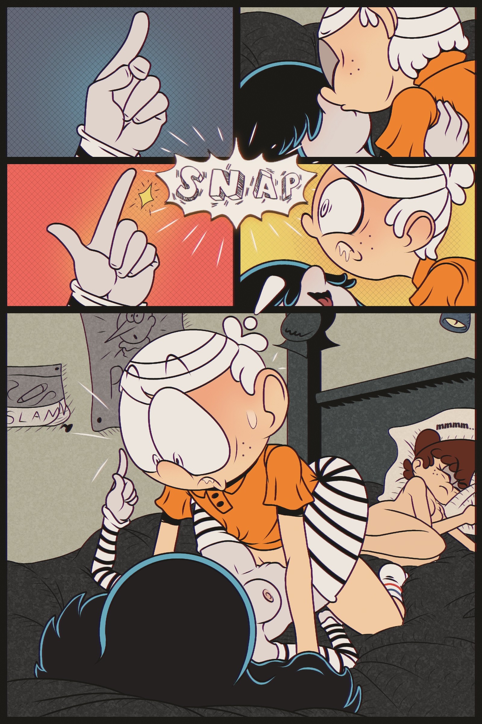 Loud Siblings Threesome porn comic picture 41