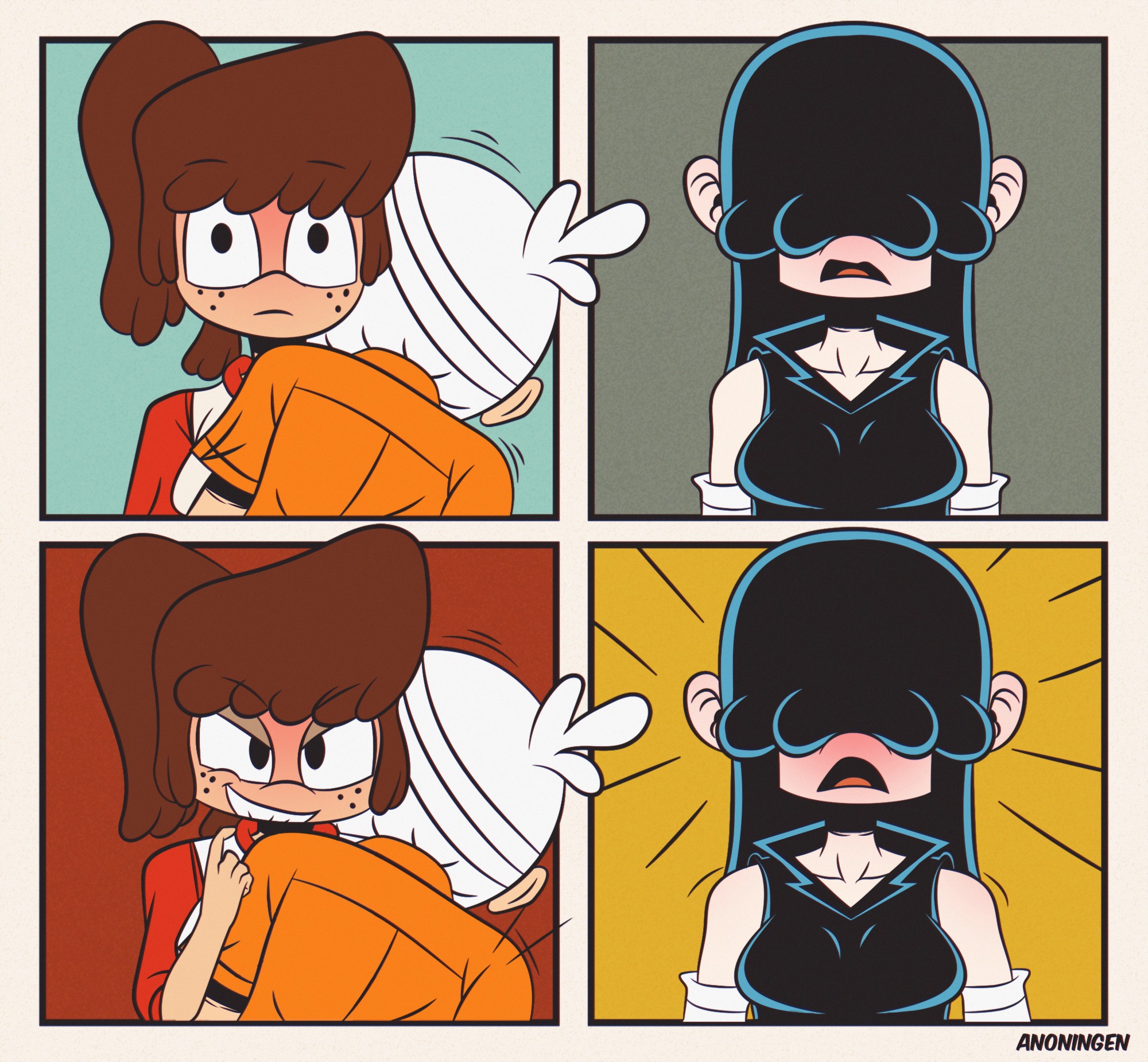 Loud Siblings Threesome porn comic picture 8