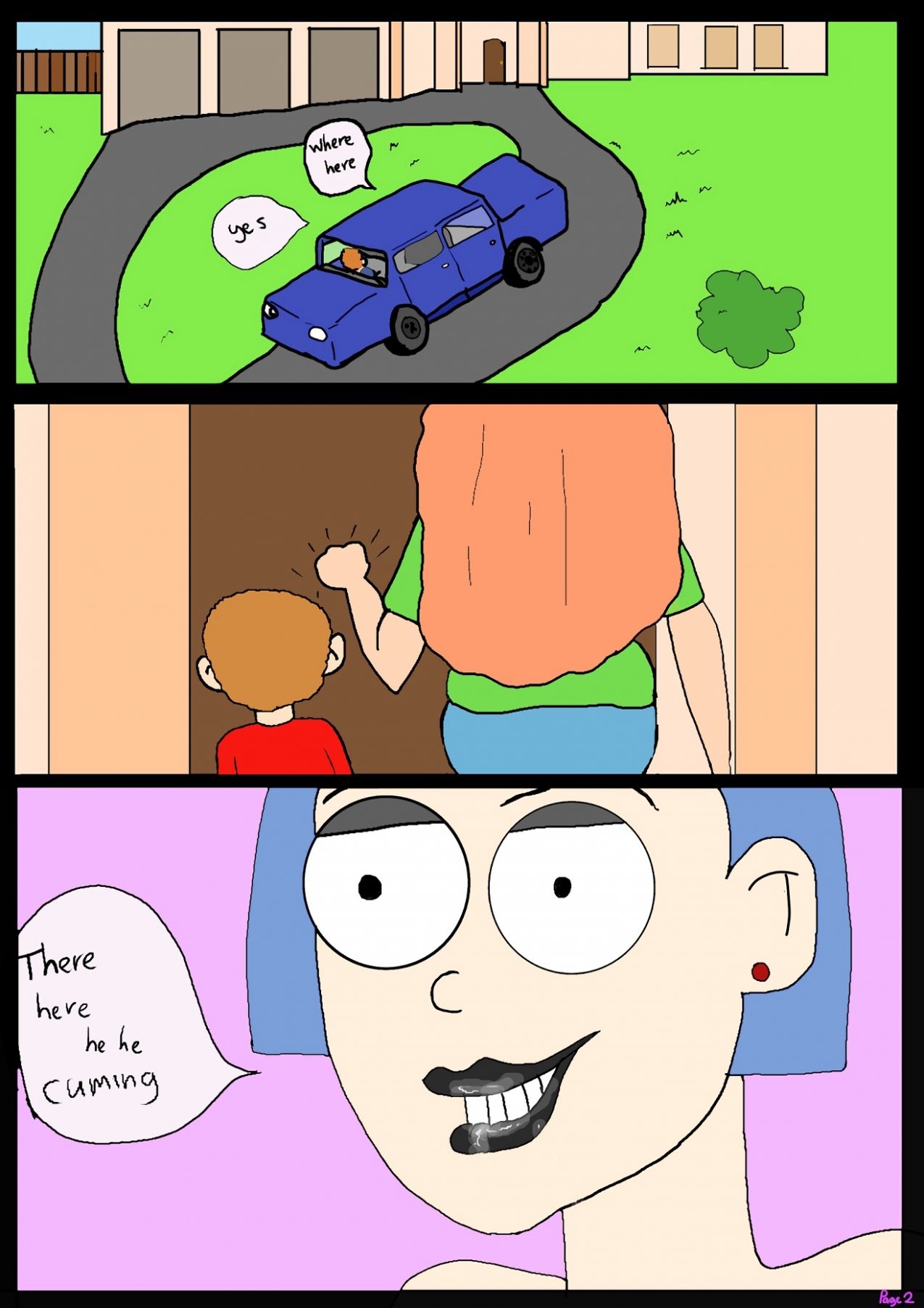 Love the family: Staying at my aunt porn comic picture 3