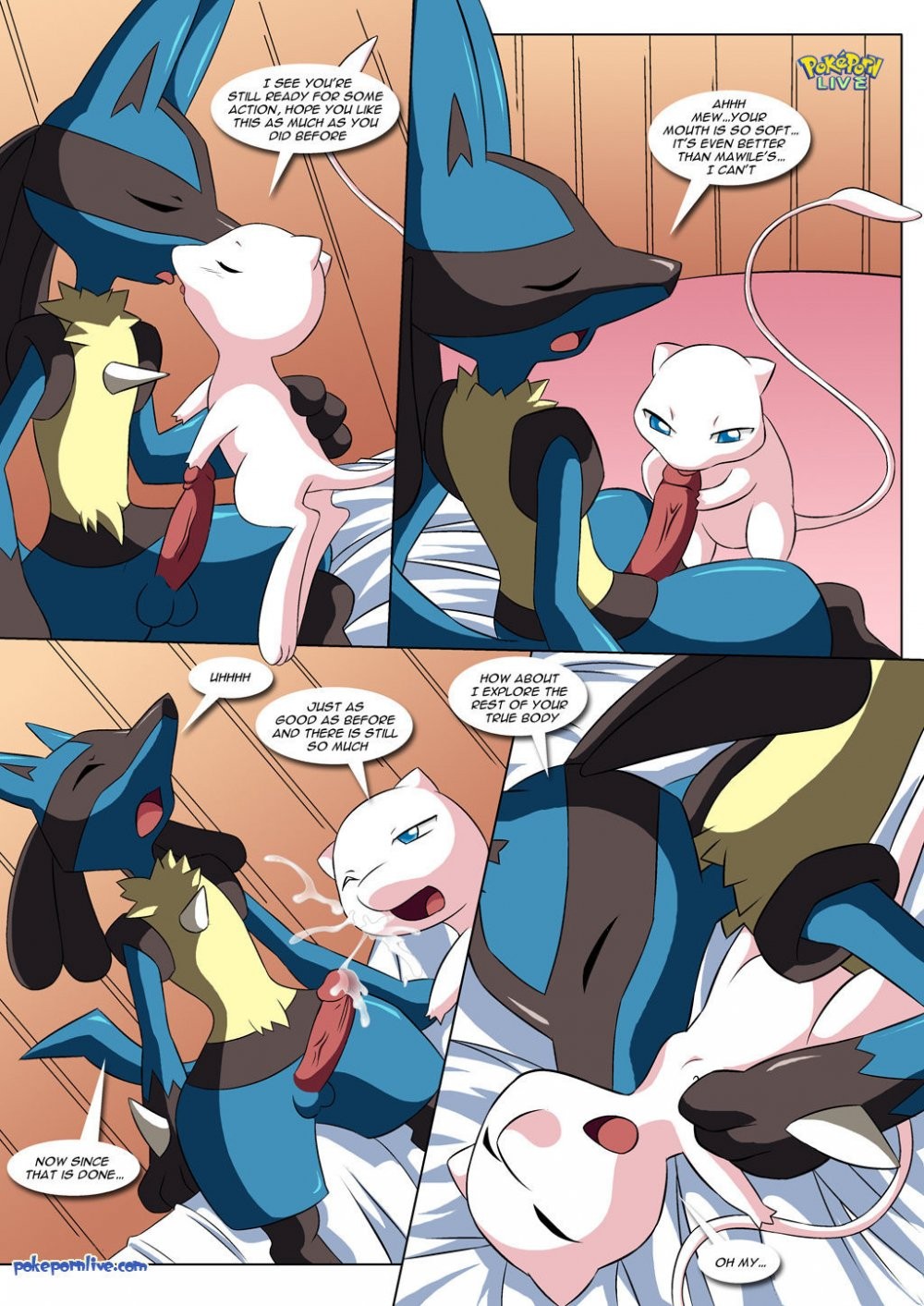 Lucario’s Gift porn comic picture 17