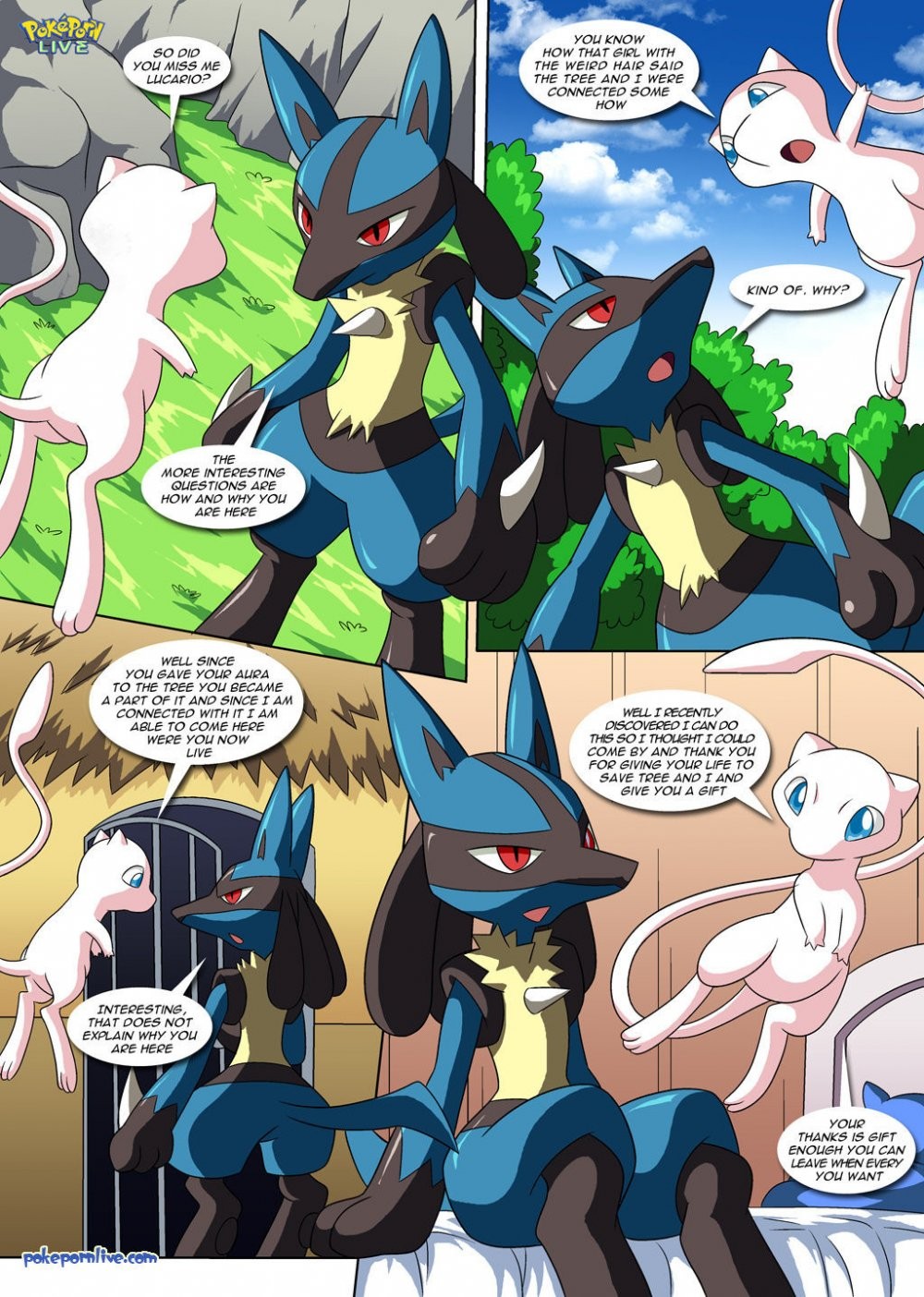 Lucario’s Gift porn comic picture 3