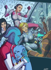 Mass Effect porn comic picture 1