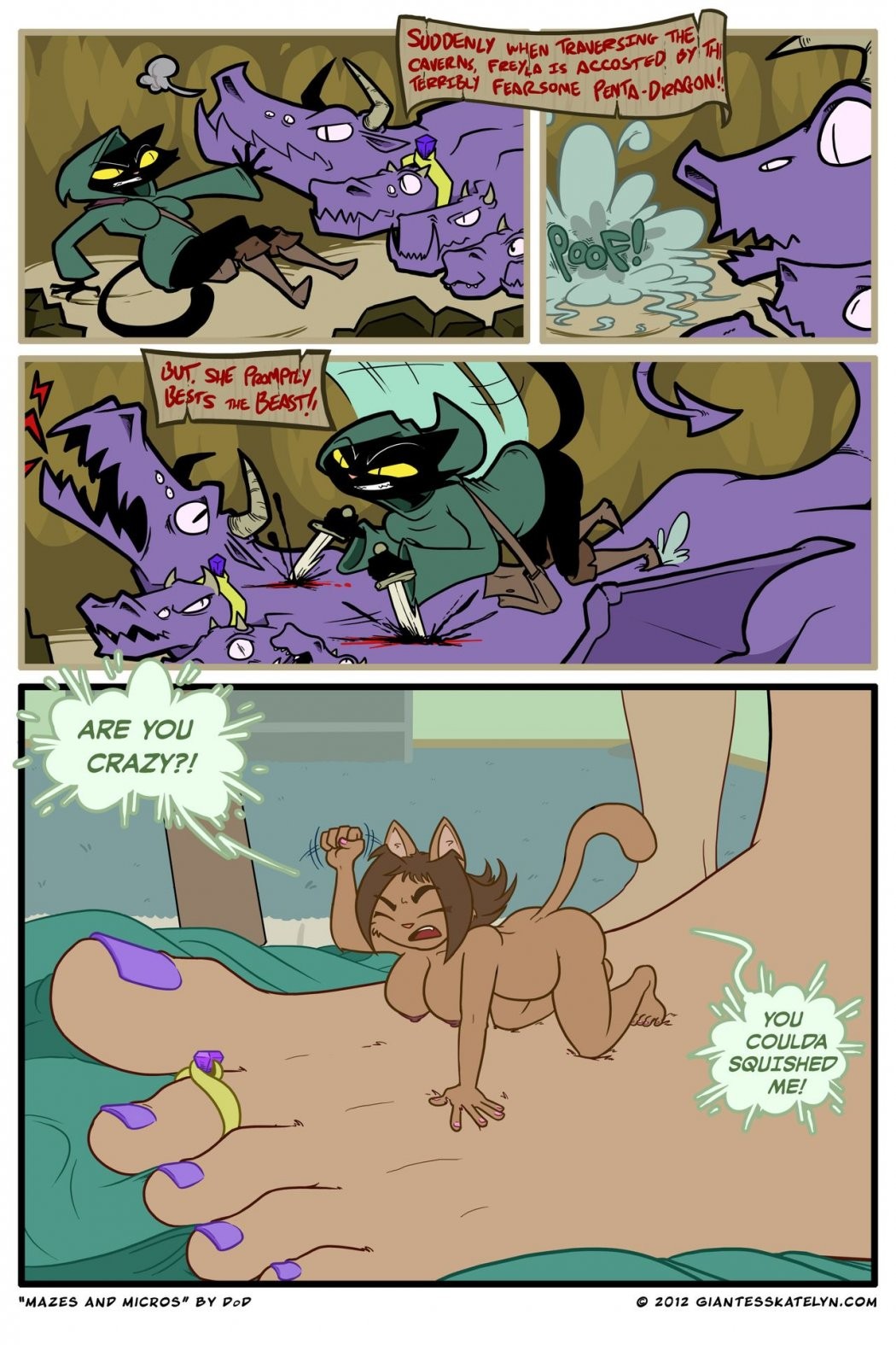 Mazes and Micros porn comic picture 8