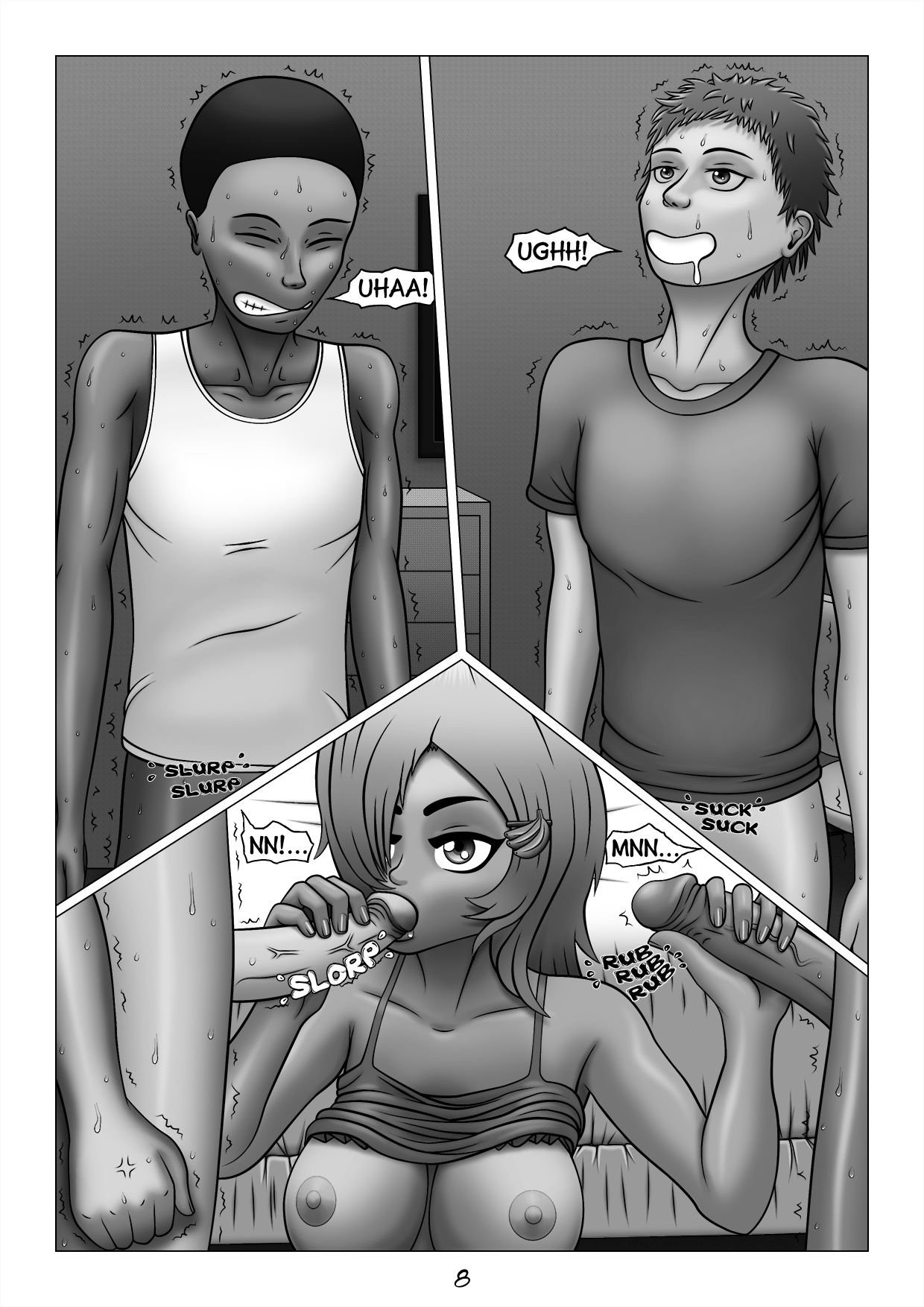 Meeting Melinna porn comic picture 10