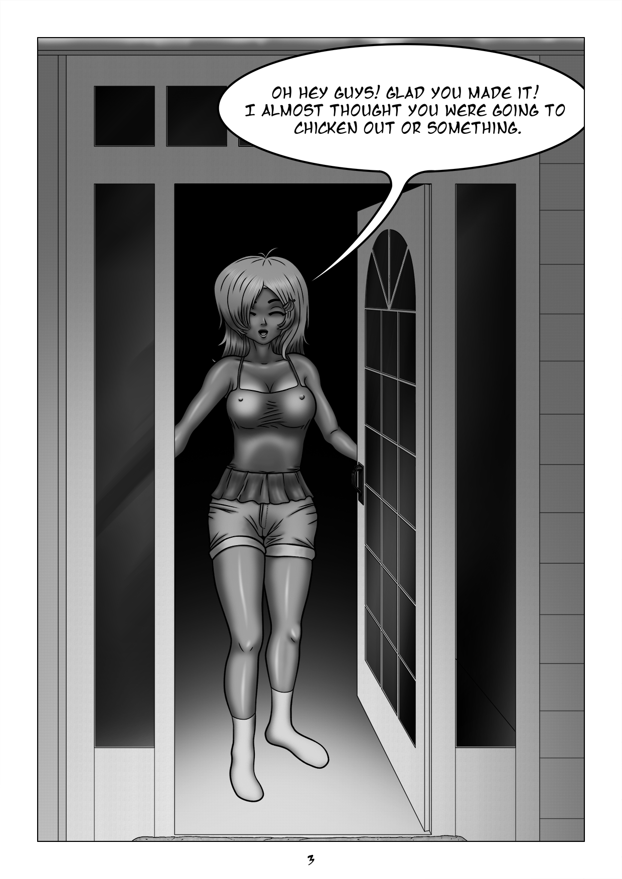 Meeting Melinna porn comic picture 5