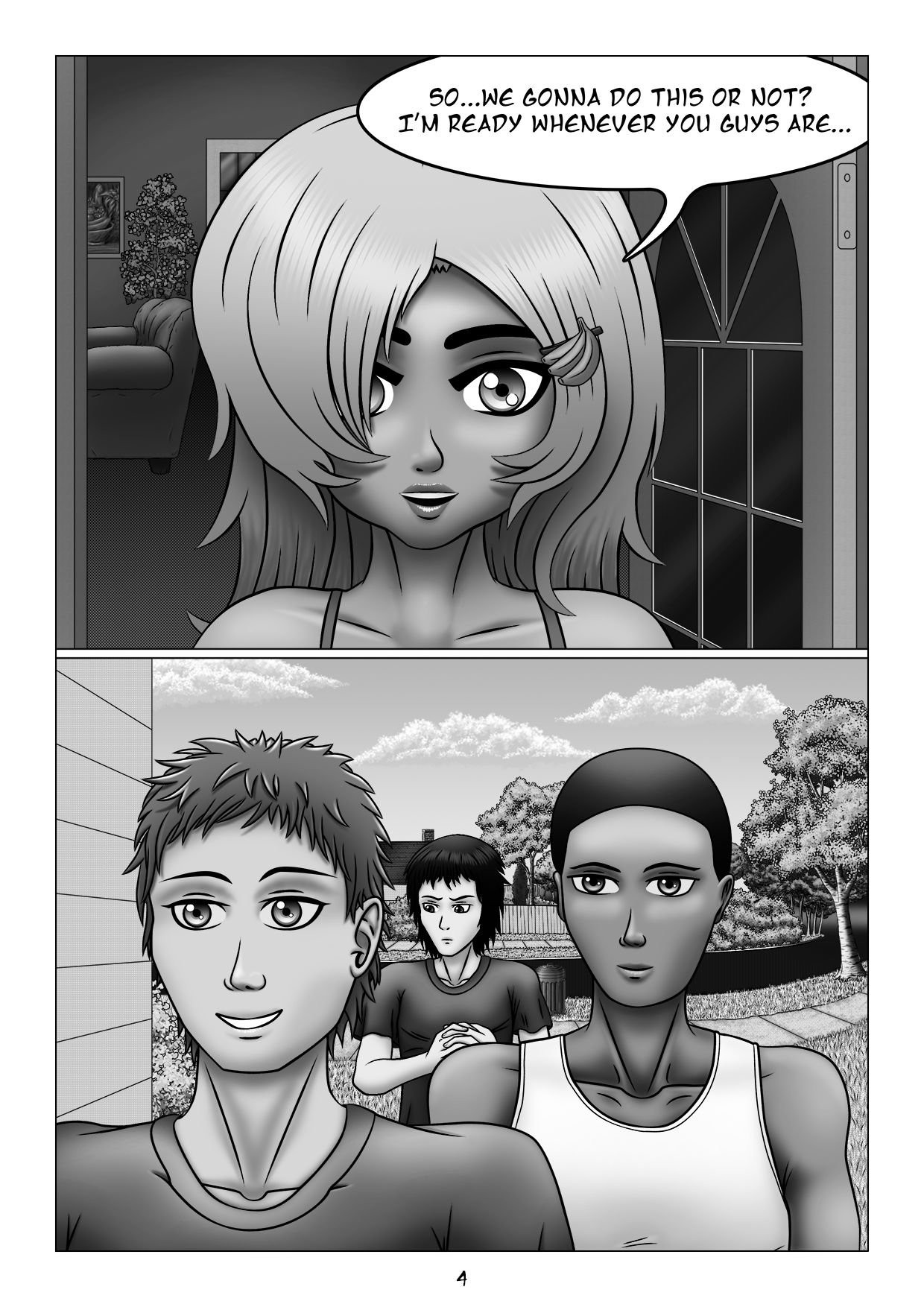 Meeting Melinna porn comic picture 6