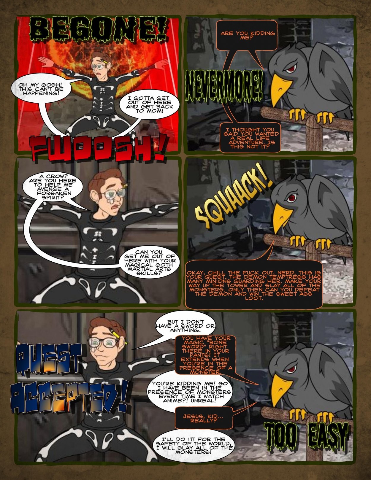 MnF Halloween Adventure porn comic picture 3