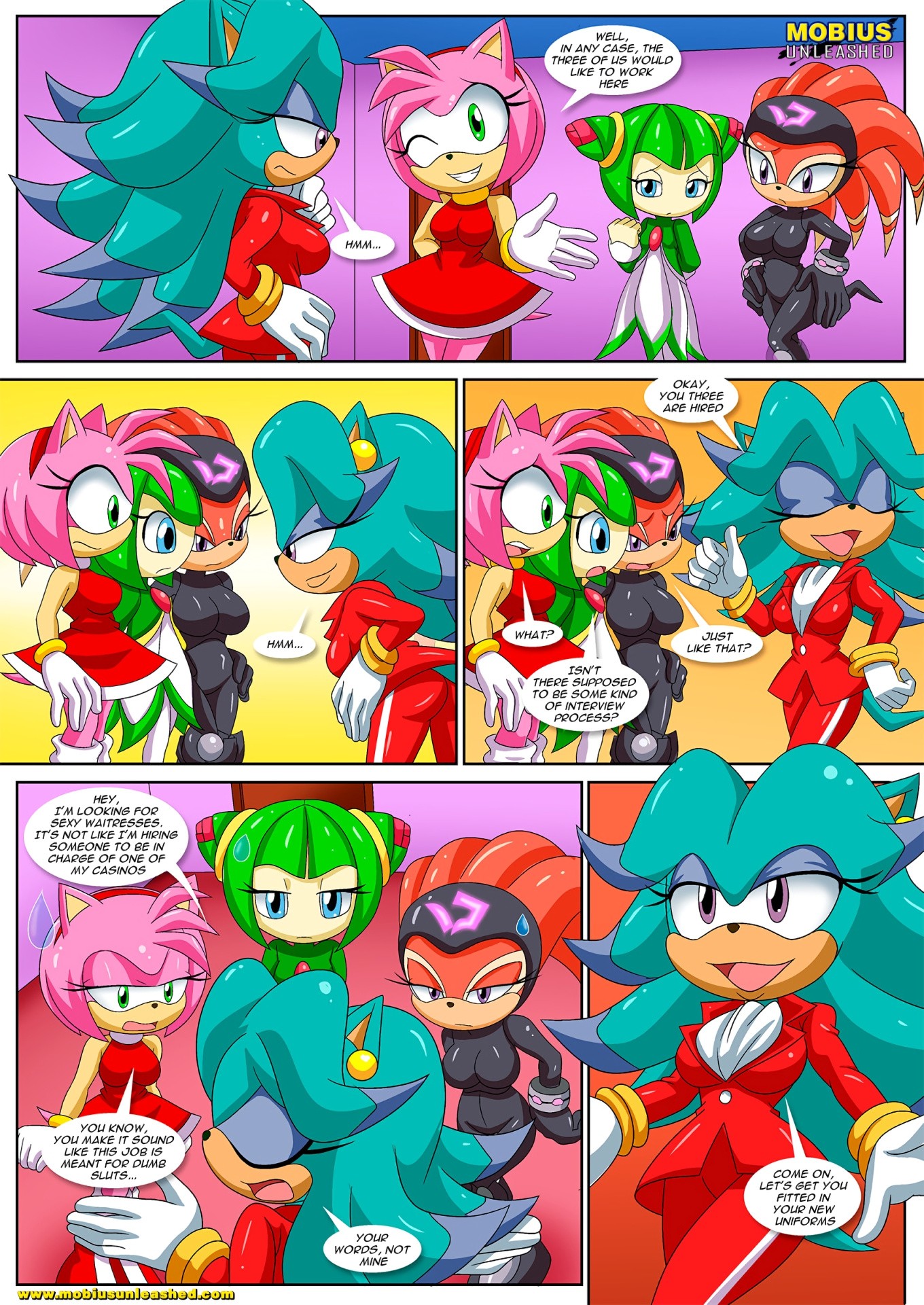 Mobian Hooters porn comic picture 3