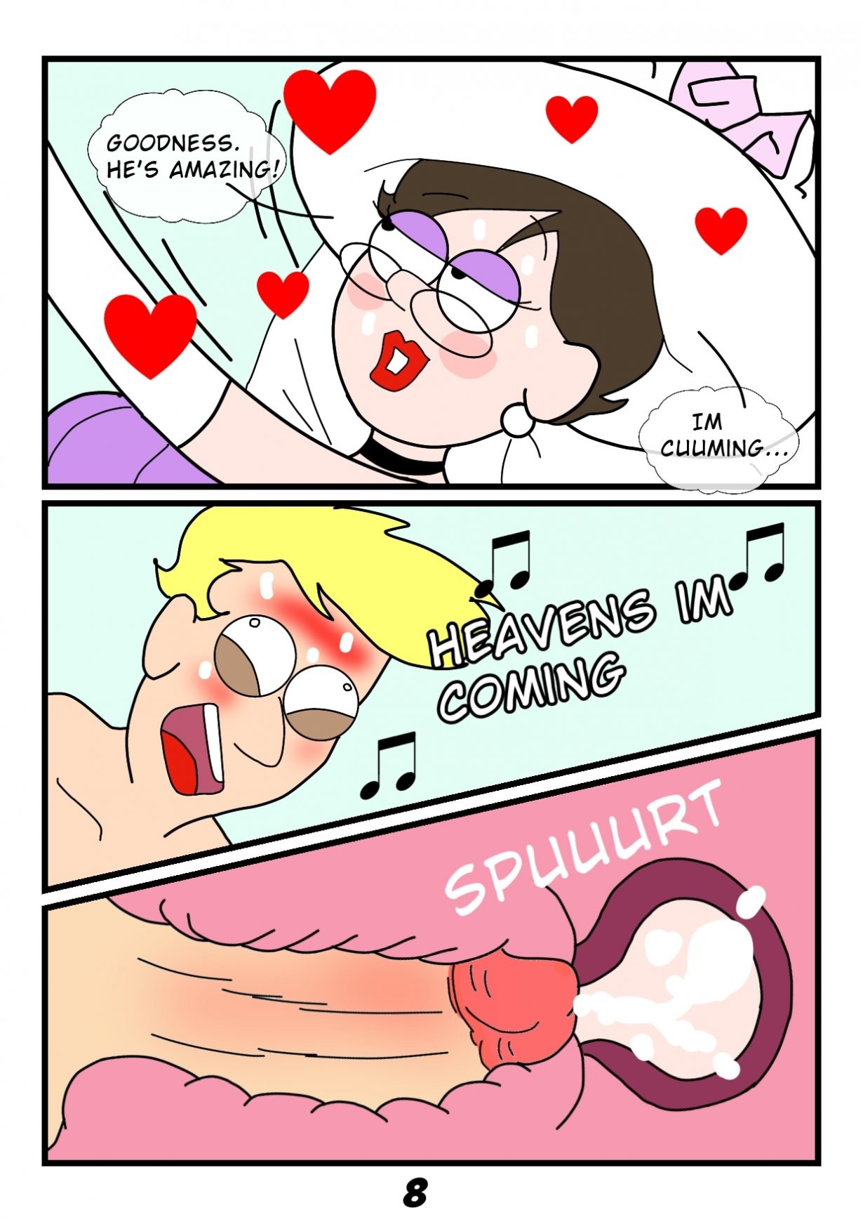 Molly Poppins - Boring Sunday porn comic picture 9