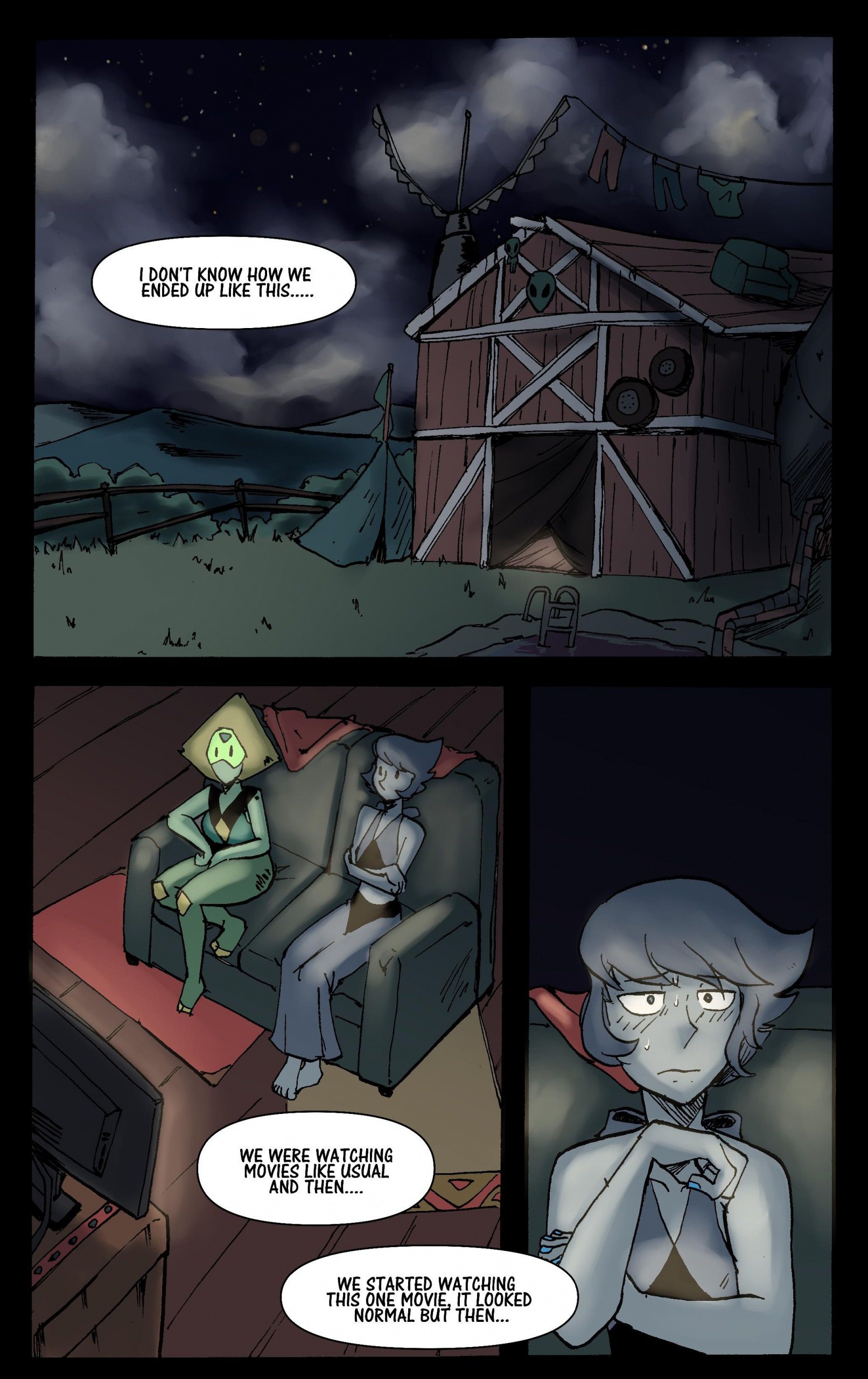 Movie Night - Steaven Universe porn comic picture 2