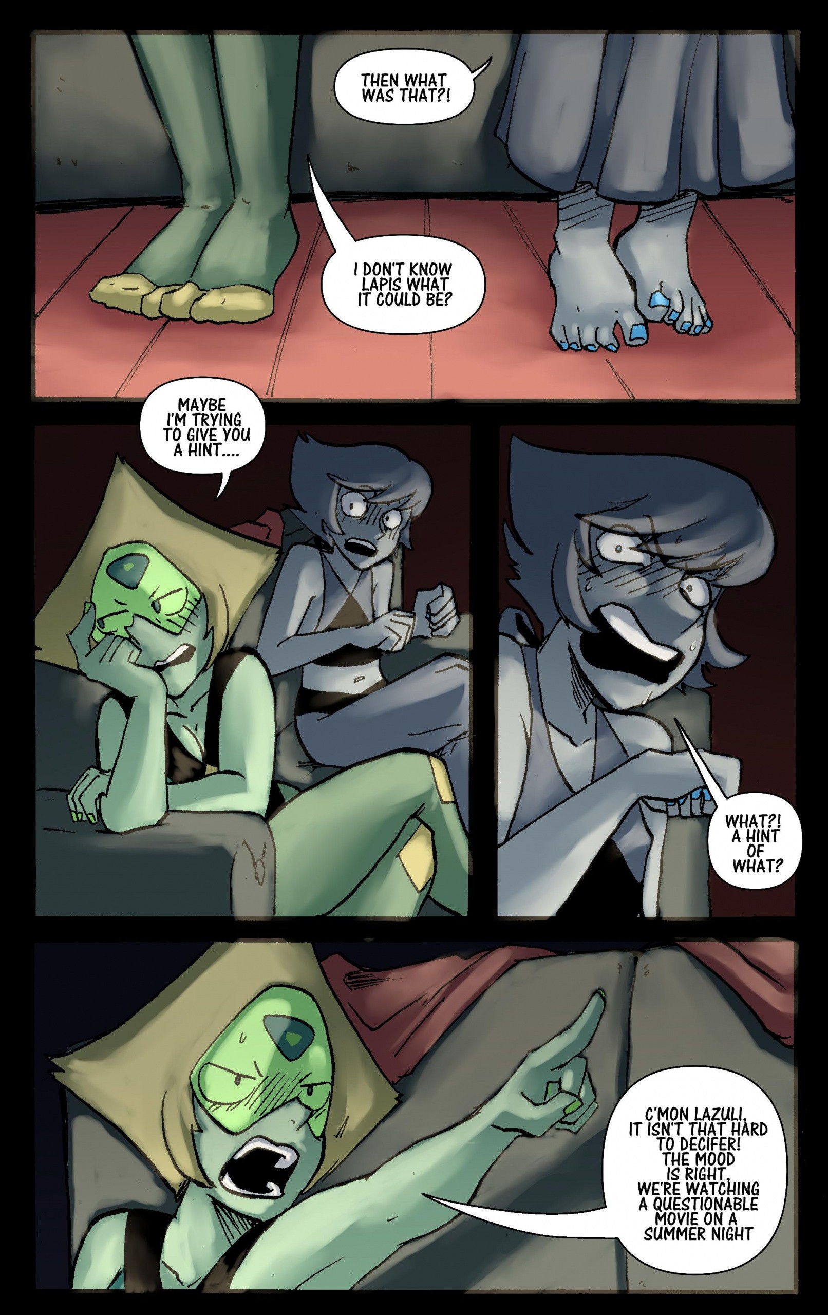 Movie Night - Steaven Universe porn comic picture 6