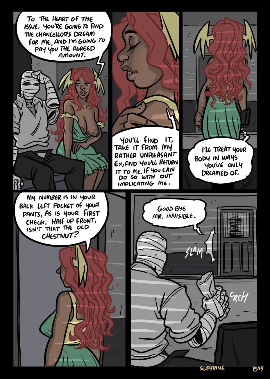 Mr Invisible & The Chancellor's Dream porn comic picture 11
