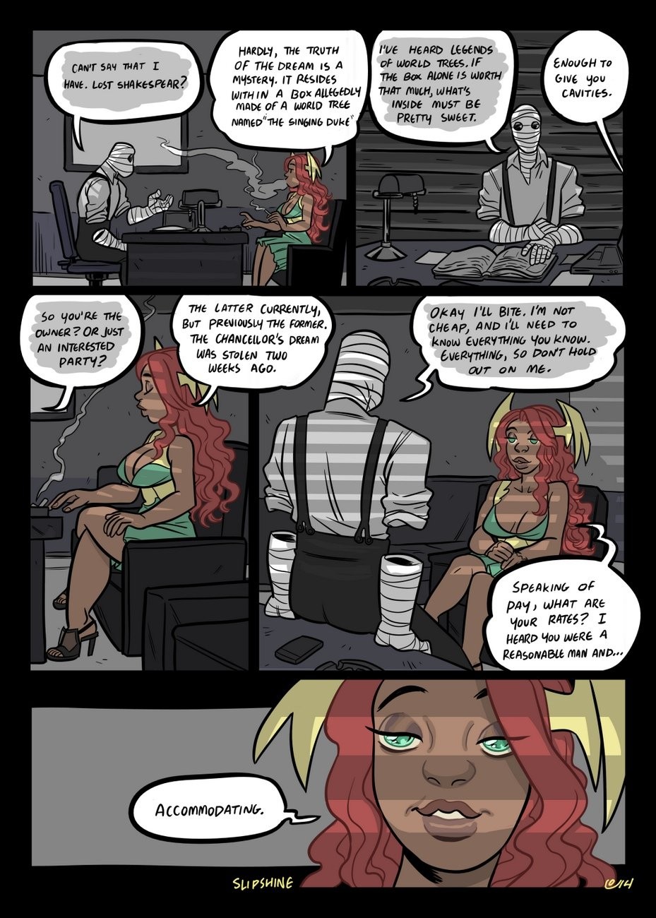 Mr Invisible & The Chancellor's Dream porn comic picture 6
